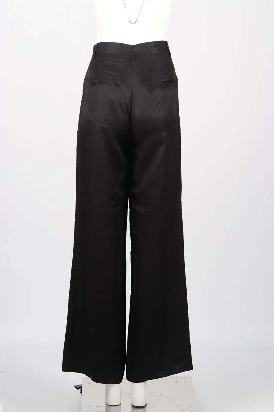 ANINE BING LINEN BLEND WIDE LEG PANTS FR 32 UK 4 - Image 4
