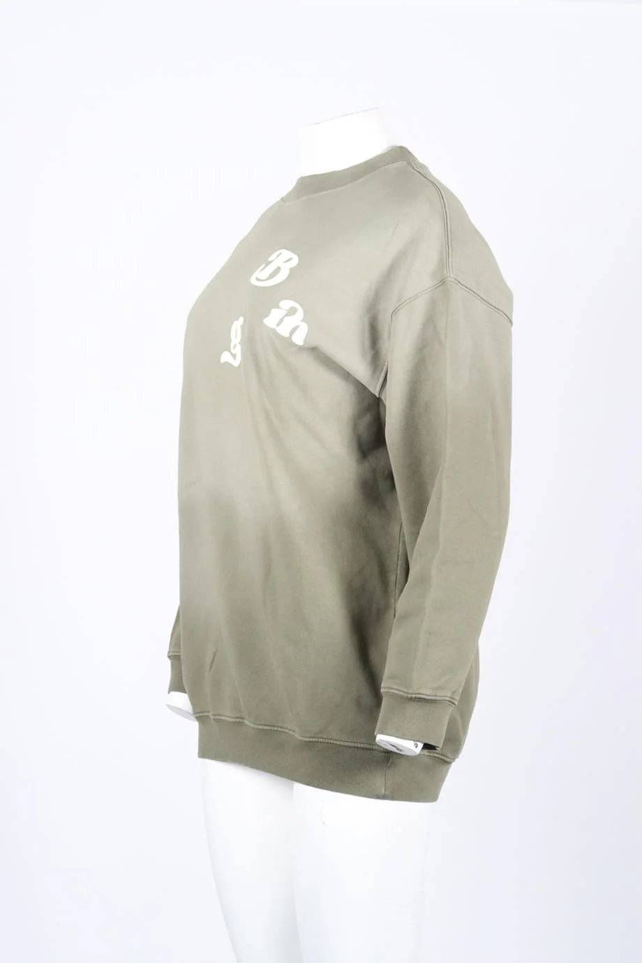 ANINE BING PRINTED COTTON SWEATSHIRT XSMALL - Image 3
