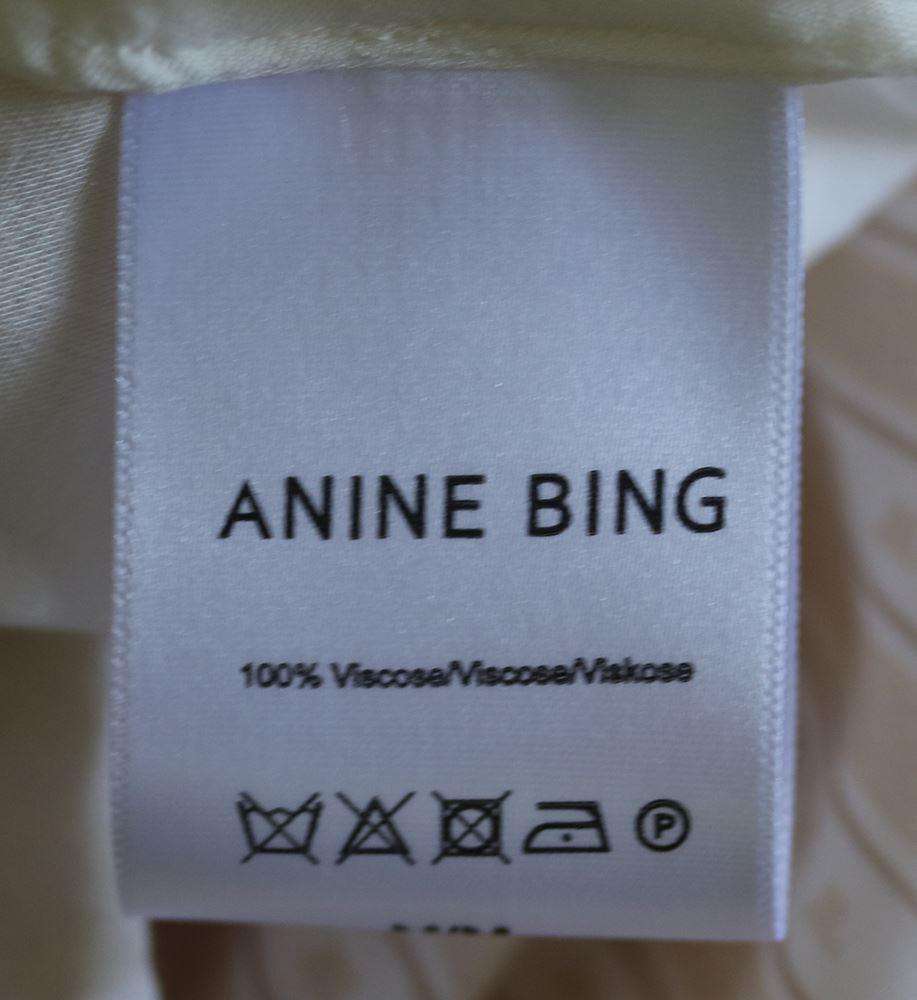 ANINE BING PRINTED STRIPE MAXI DRESS MEDIUM - Image 5