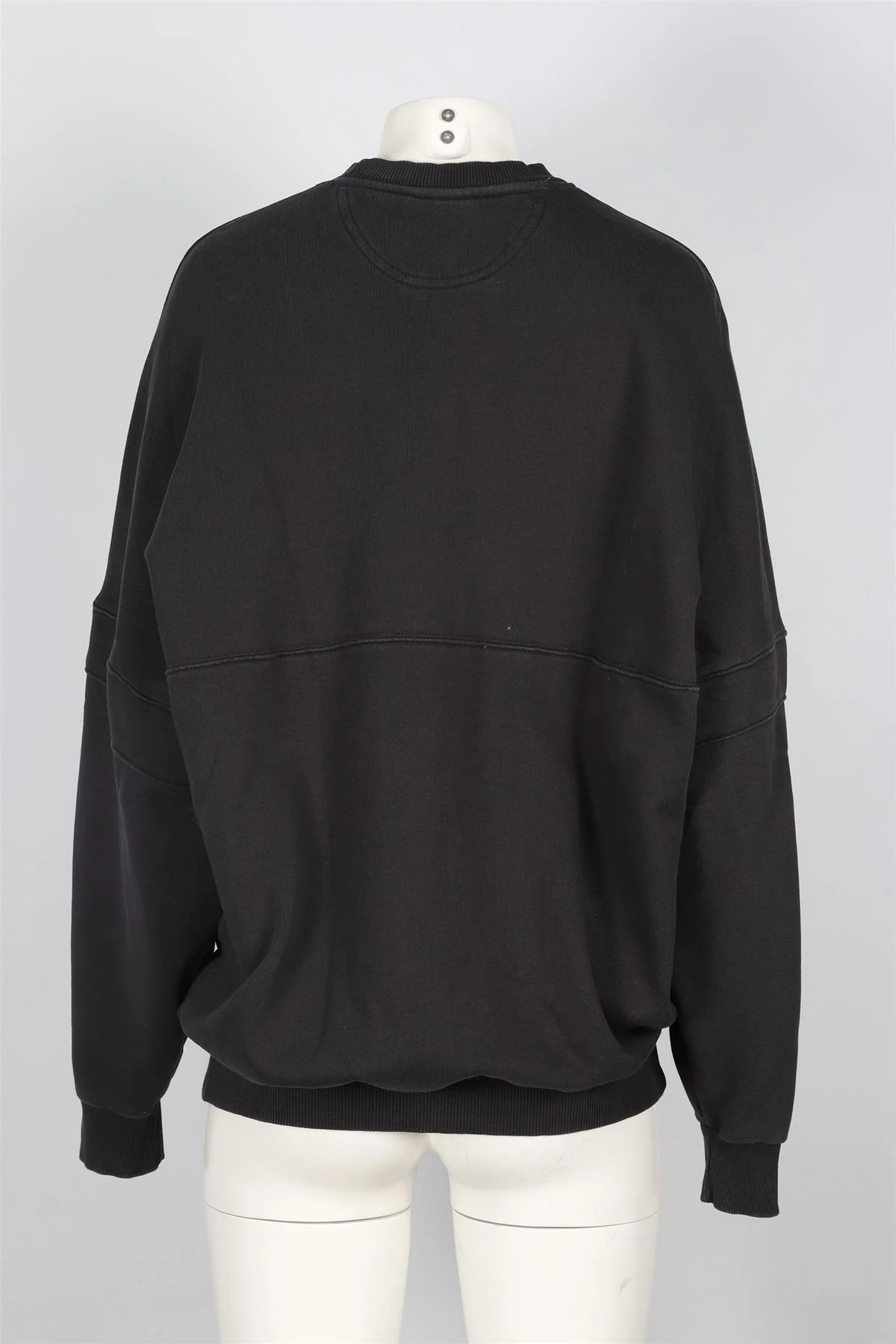ANINE BING + REEBOK BLACK COTTON SWEATSHIRT XSMALL - Image 4