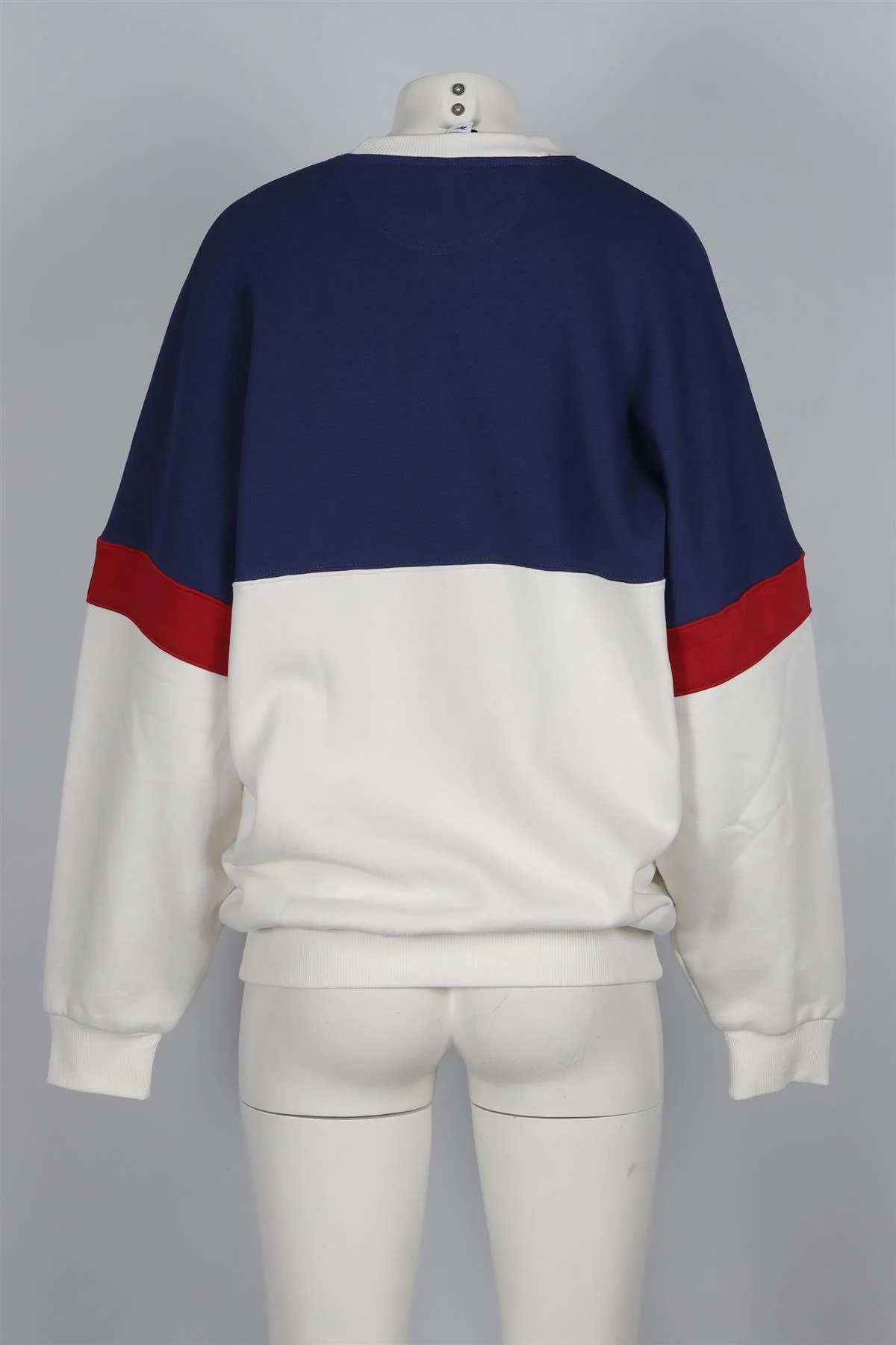 ANINE BING + REEBOK WHITE COTTON SWEATSHIRT XSMALL - Image 4