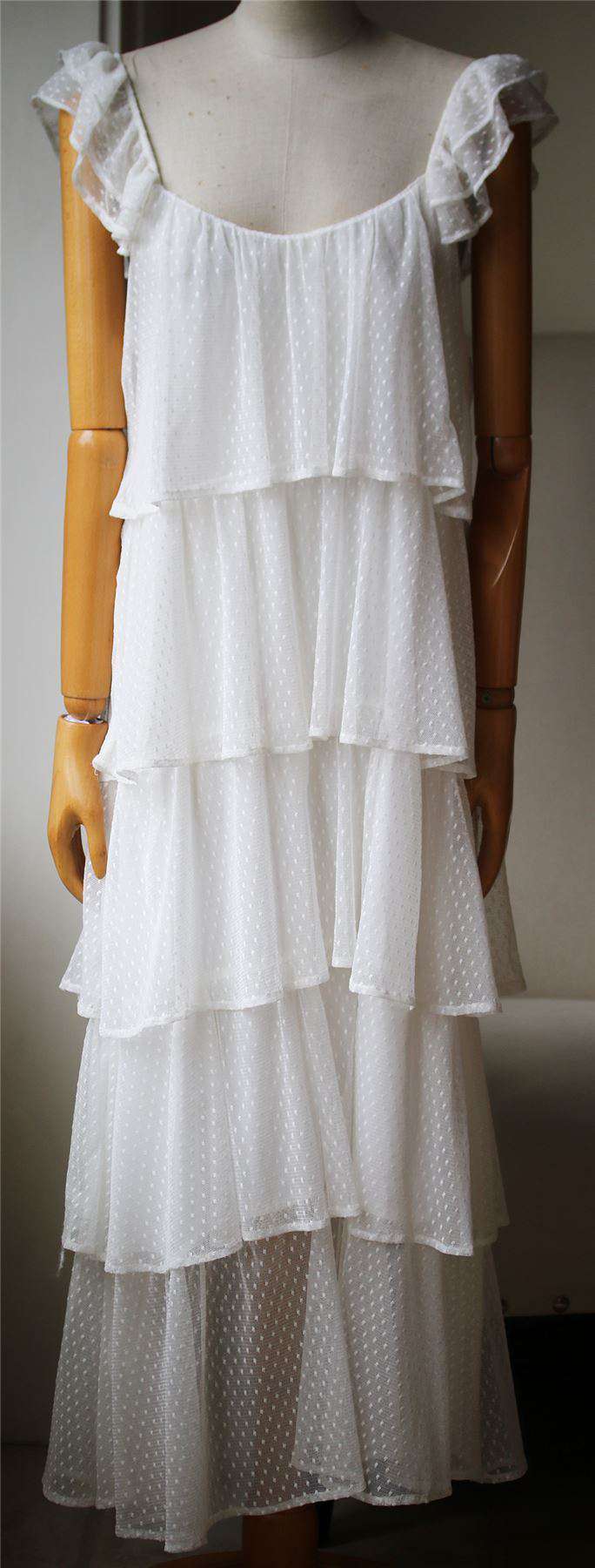 ANINE BING TULLE MAXI DRESS MEDIUM - Image 3