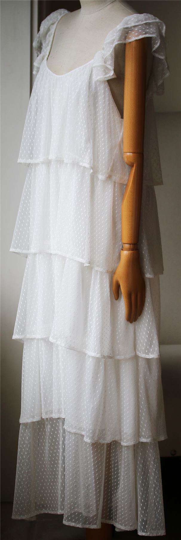 ANINE BING TULLE MAXI DRESS MEDIUM - Image 4