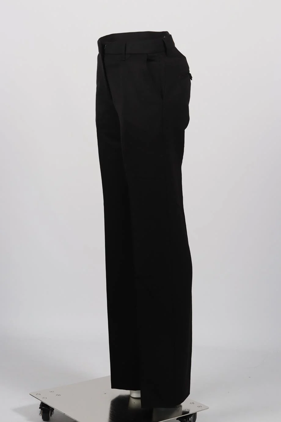 ANINE BING WOOL STRAIGHT LEG PANTS XSMALL - Image 3
