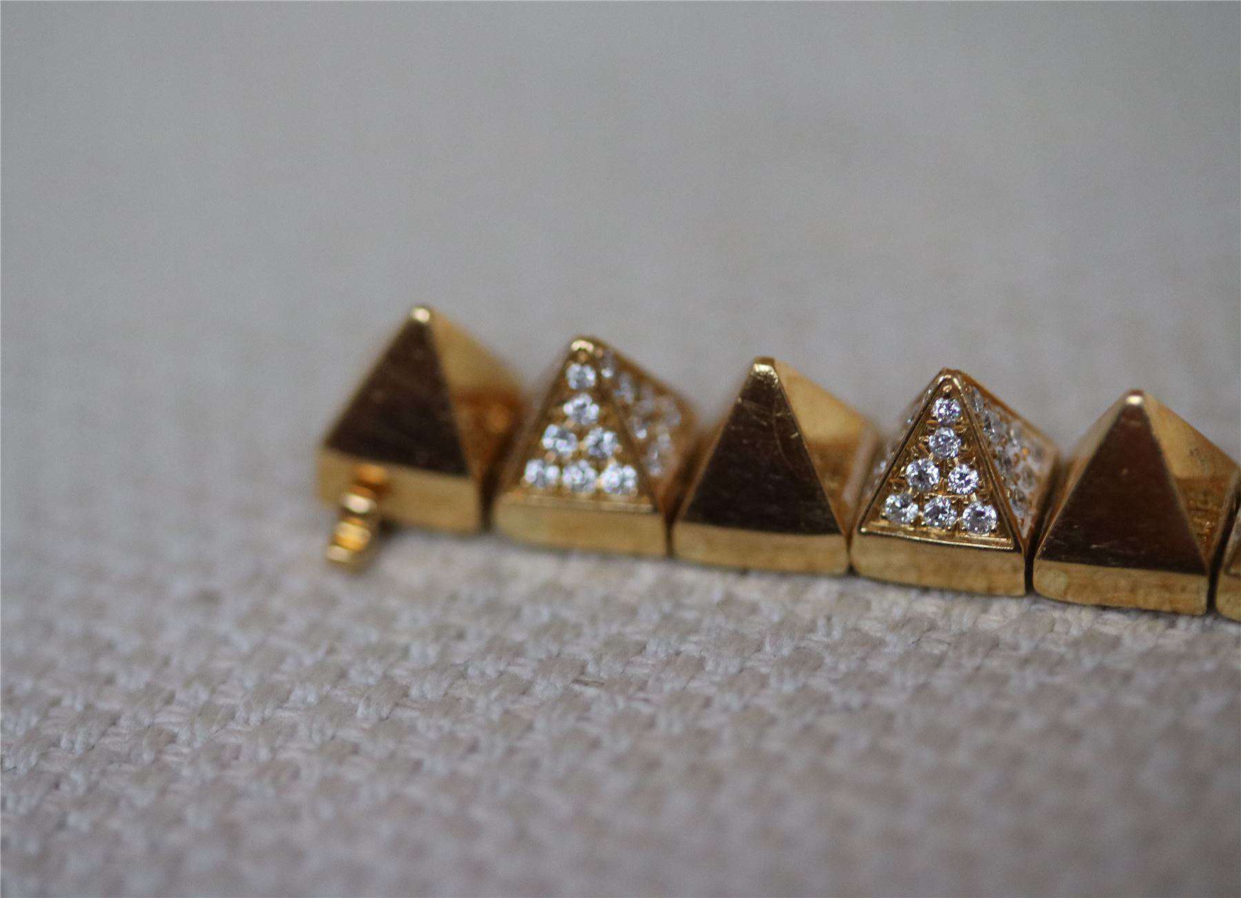 ANITA KO DIAMOND GOLD LUXE BRACELET - Image 3
