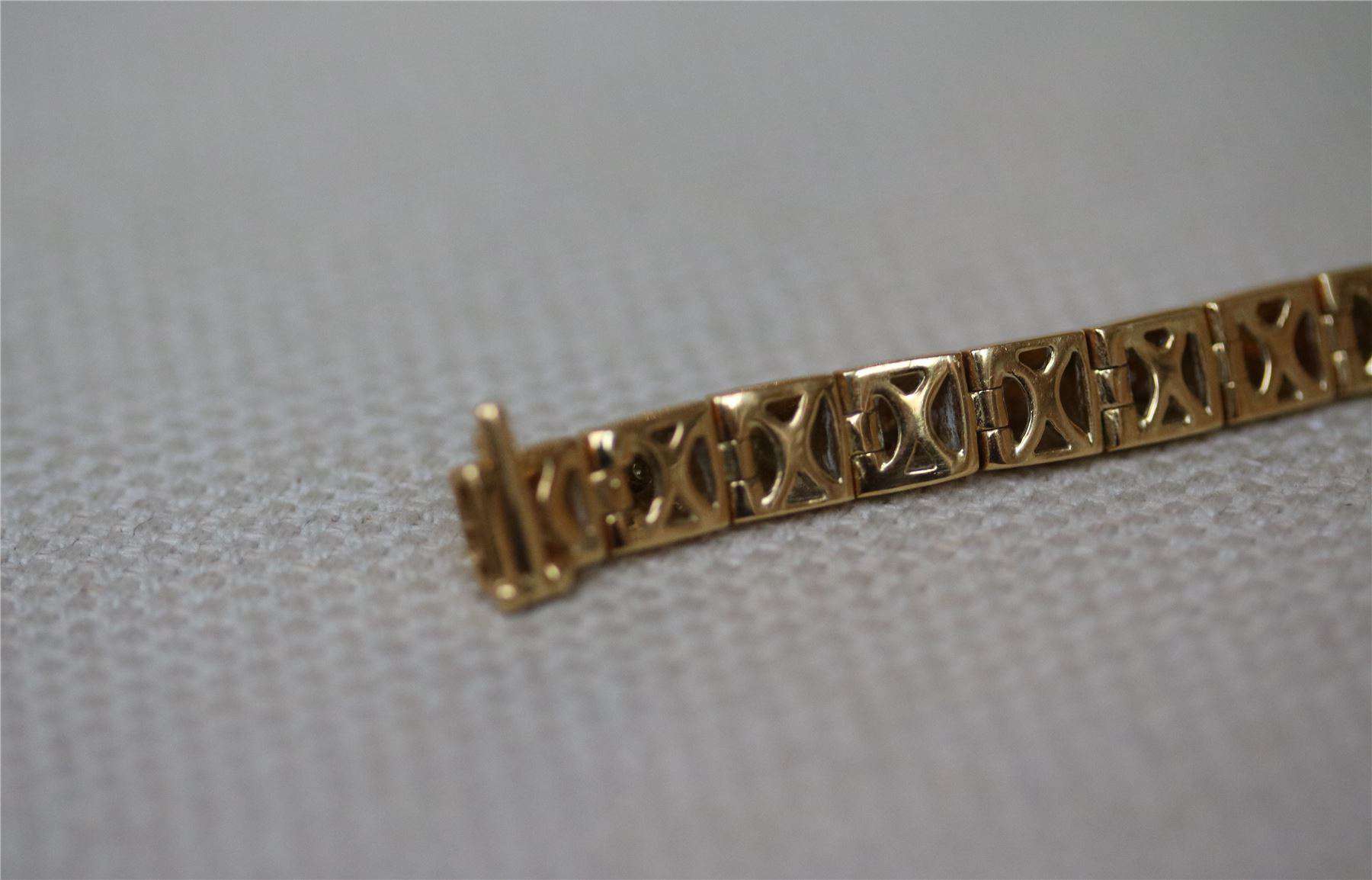 ANITA KO DIAMOND GOLD LUXE BRACELET - Image 7