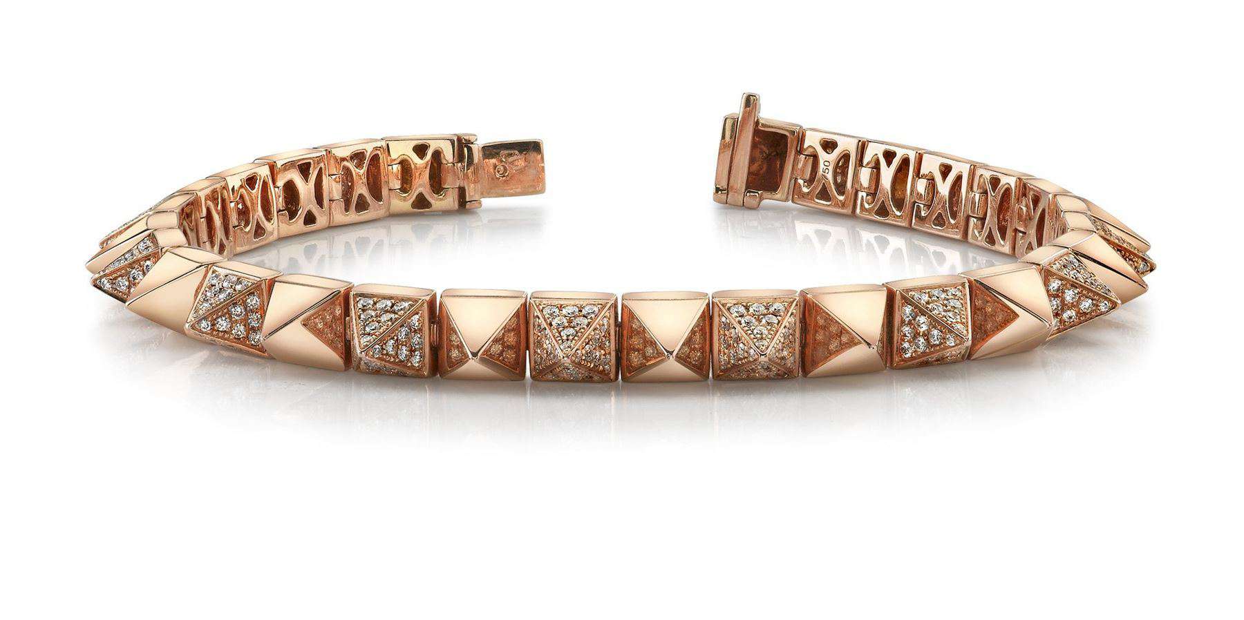 ANITA KO DIAMOND ROSE GOLD LUXE BRACELET