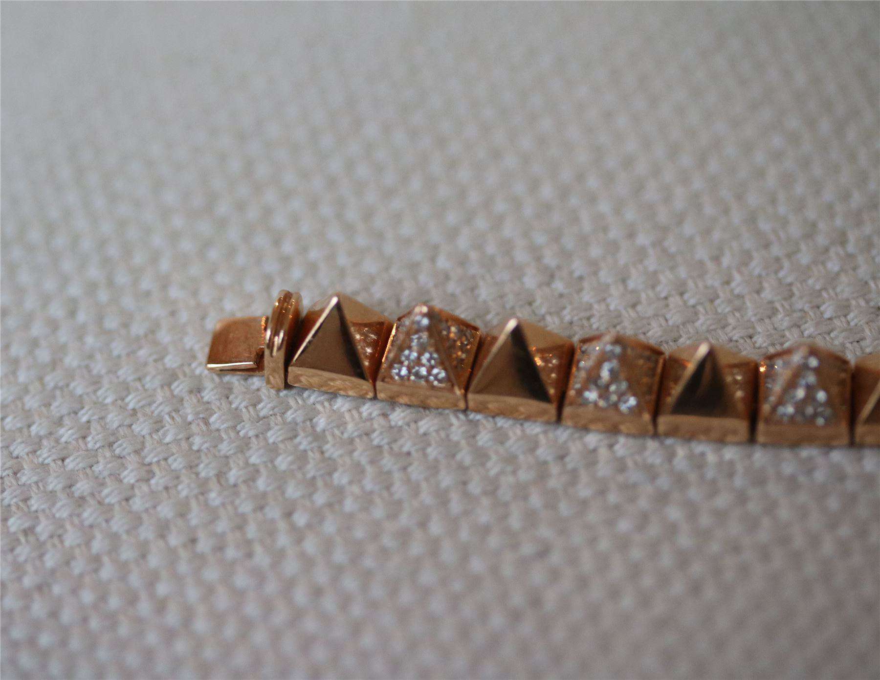 ANITA KO DIAMOND ROSE GOLD LUXE BRACELET - Image 5