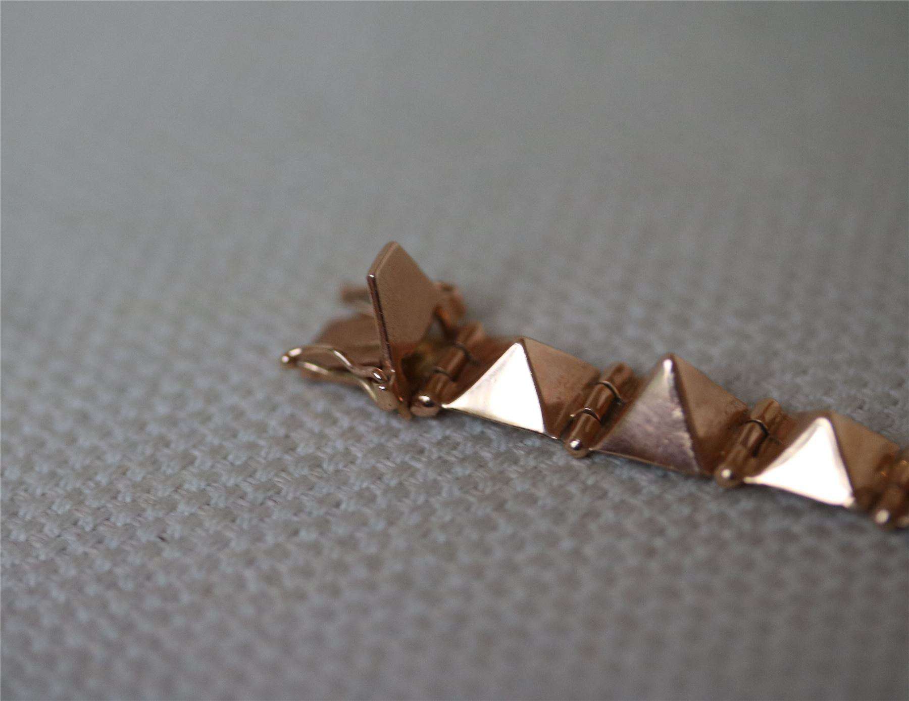 ANITA KO MEDIUM SPIKE BRACELET WITH ONE DIAMOND SPIKE - Image 4
