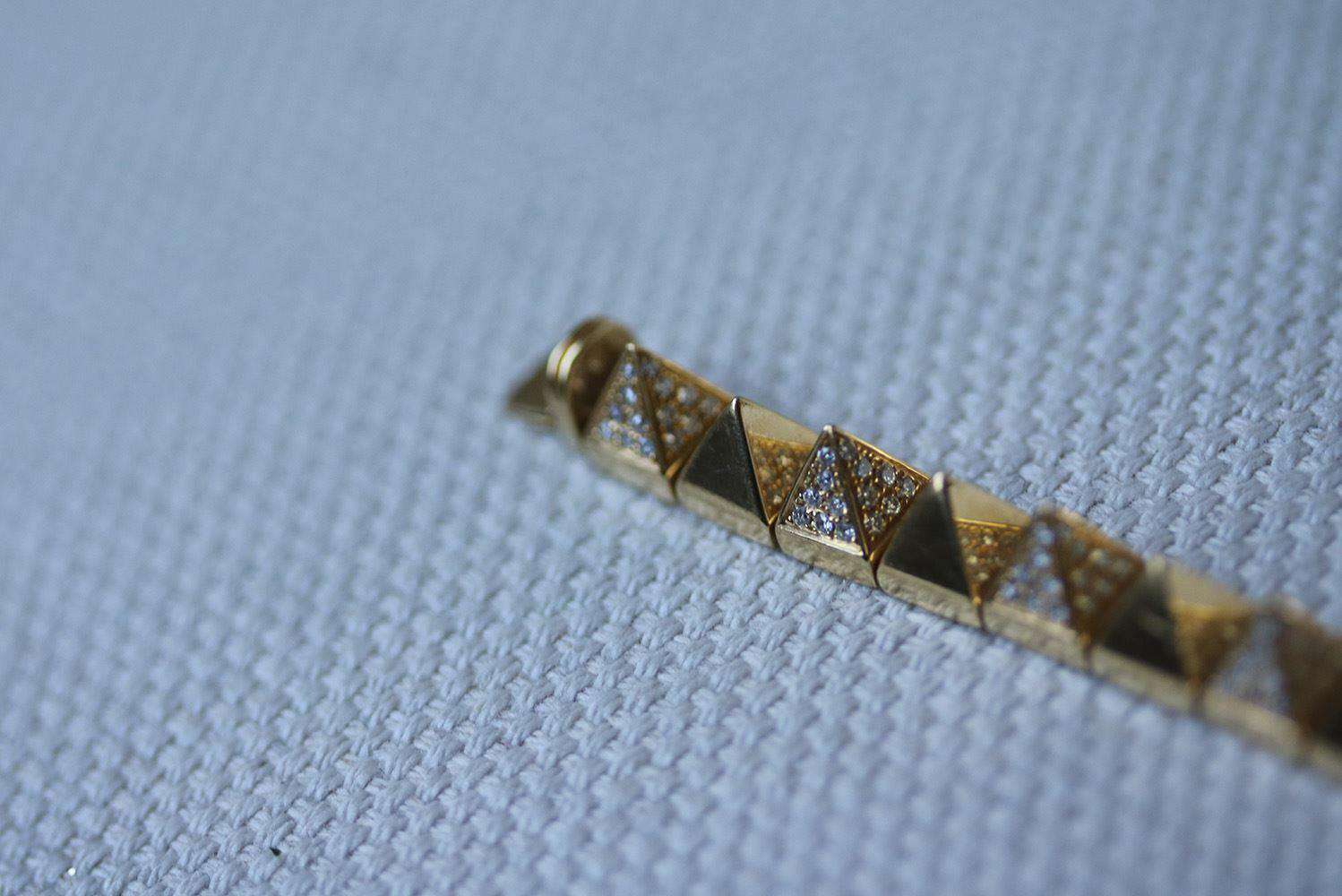 ANITA KO YELLOW GOLD DIAMOND LUXE BRACELET - Image 5