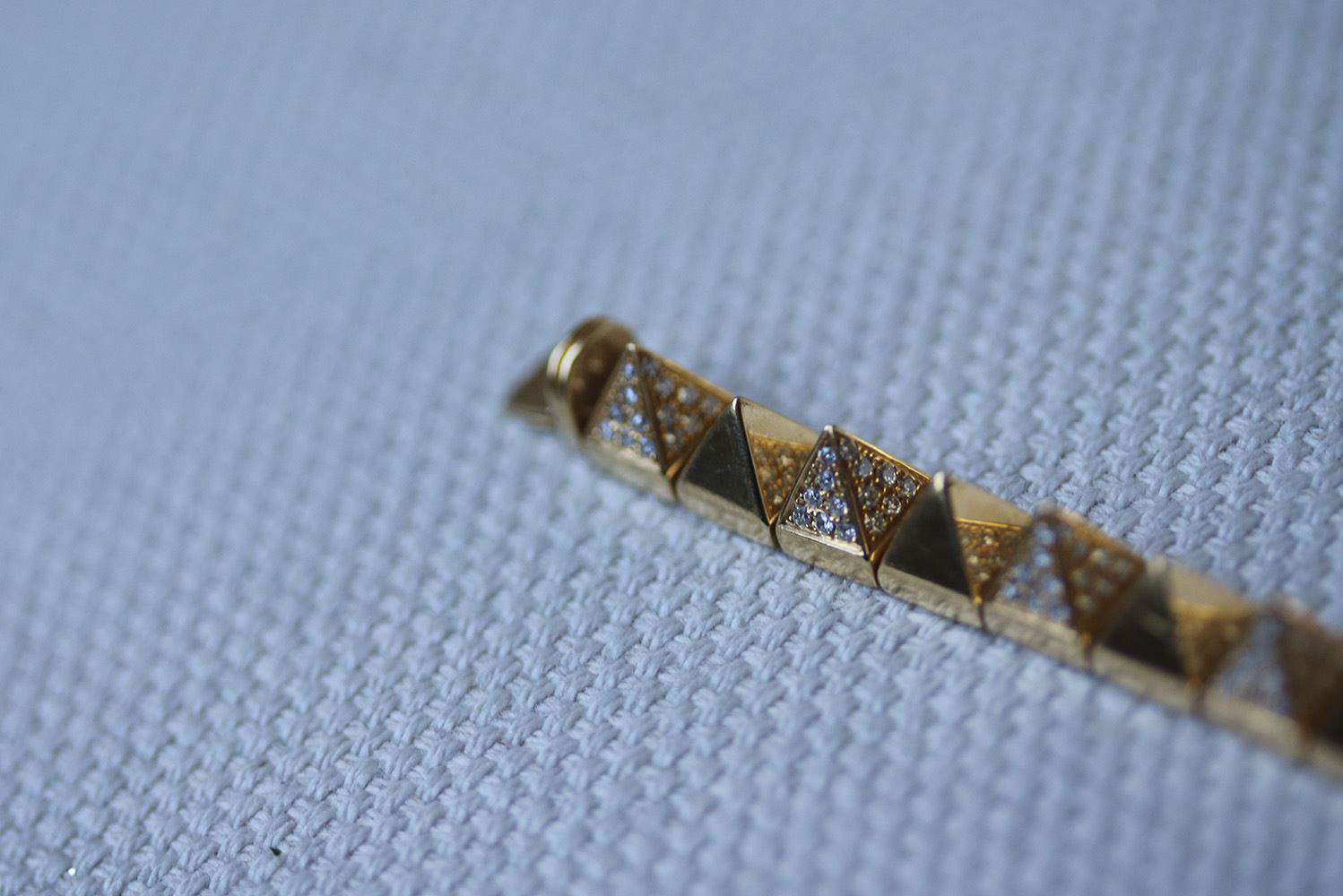 ANITA KO YELLOW GOLD DIAMOND LUXE BRACELET - Image 5