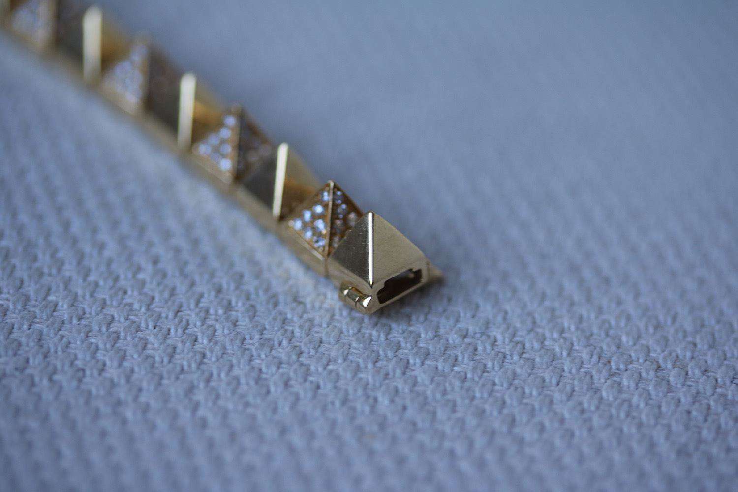 ANITA KO YELLOW GOLD DIAMOND LUXE BRACELET - Image 6