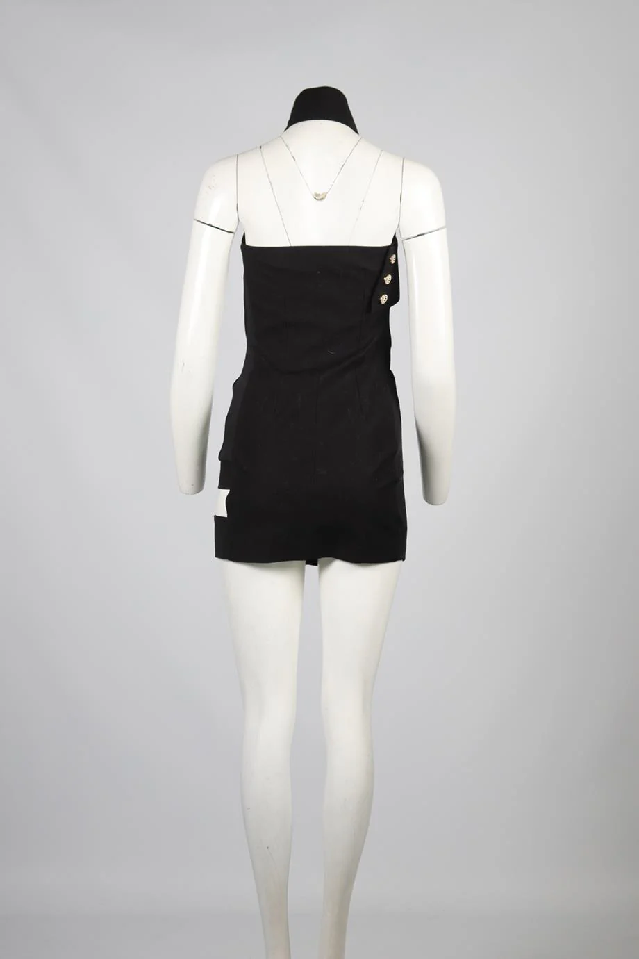 ANTHONY VACARELLO COTTON MINI DRESS FR 36 UK 8 - Image 4