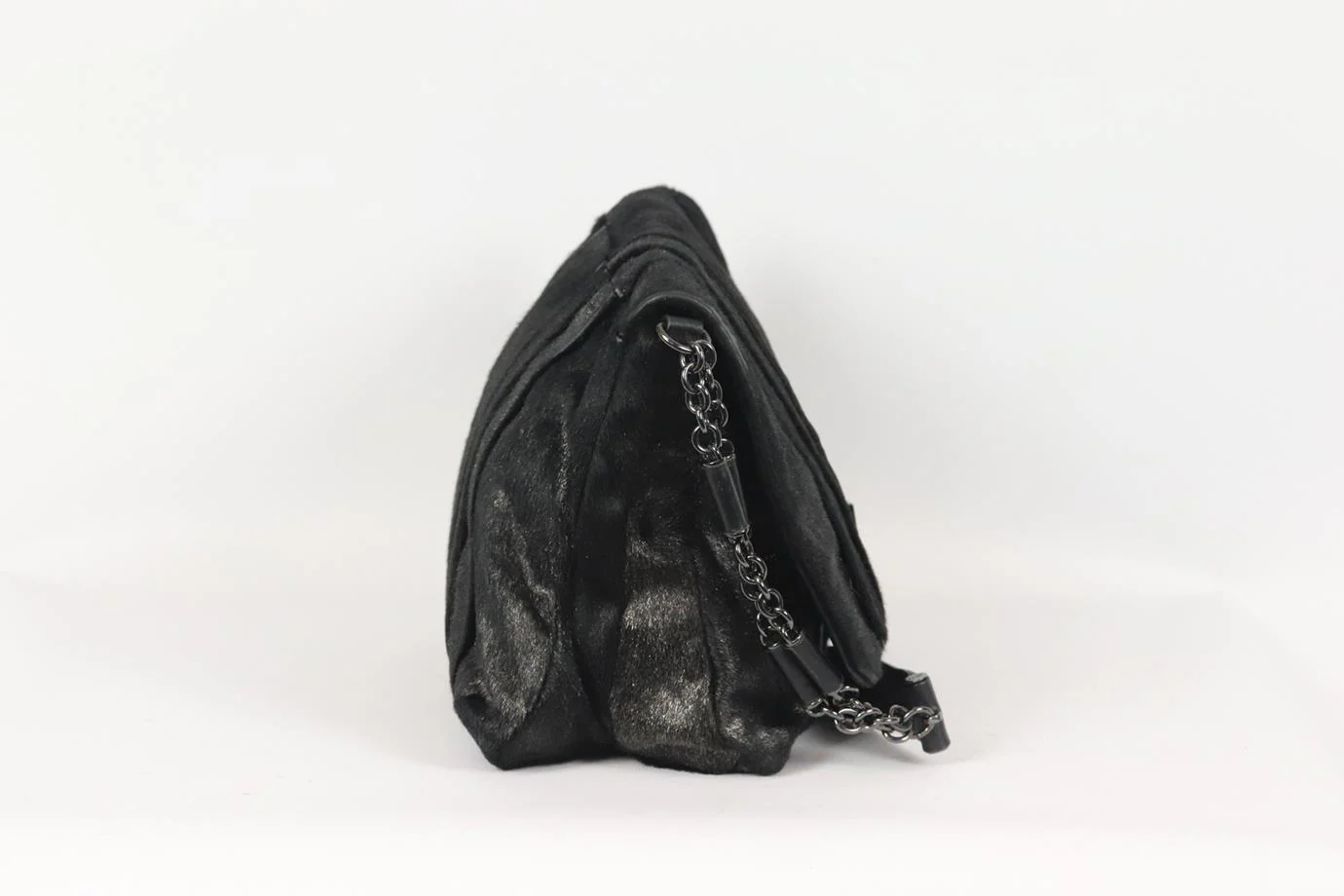 ANYA HINDMARCH GRACIE CALF HAIR AND LEATHER SHOULDER BAG - Image 6