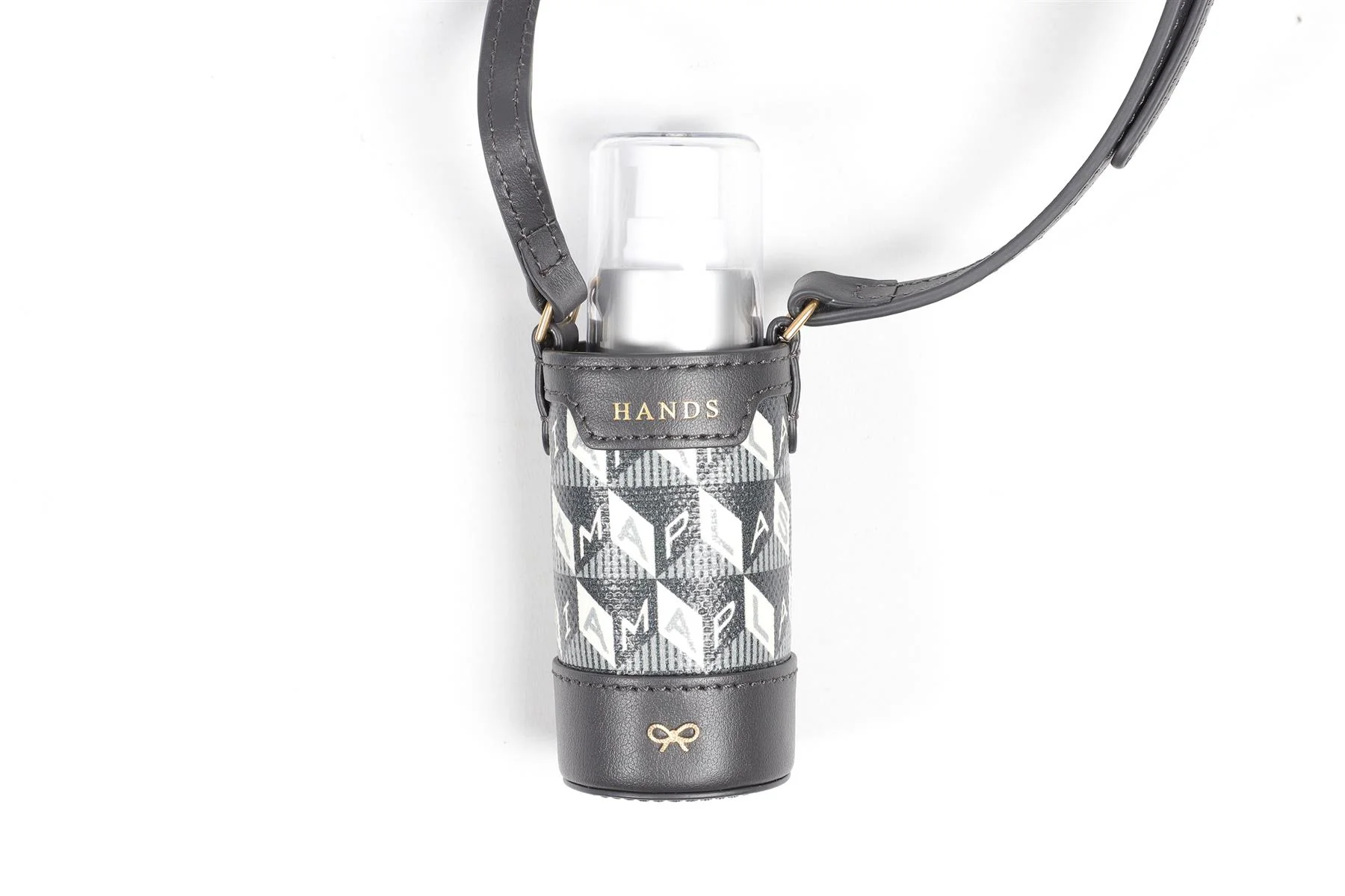 ANYA HINDMARCH GREY I AM A PLASTIC BAG HAND SANITISER SHOULDER BAG - Image 3