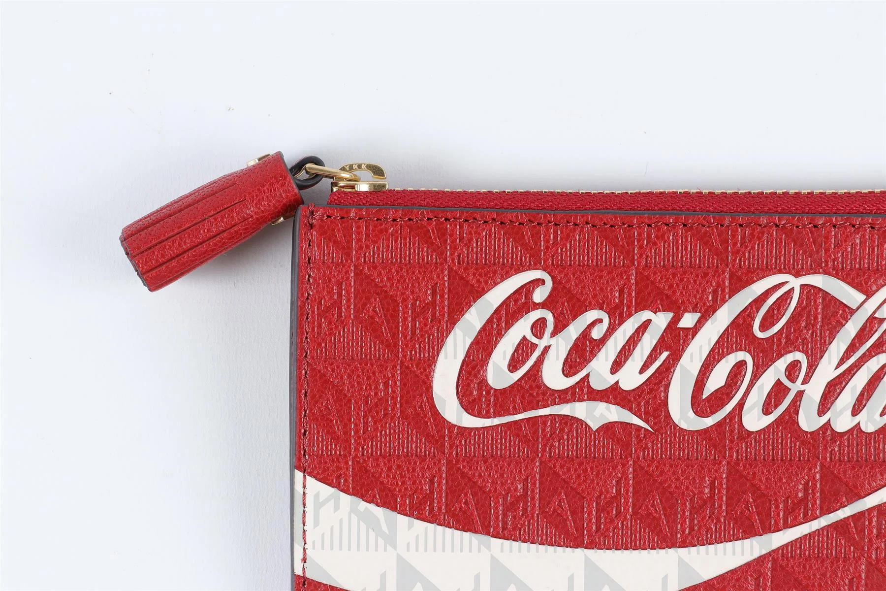 ANYA HINDMARCH RED COCA COLA LEATHER WALLET - Image 3
