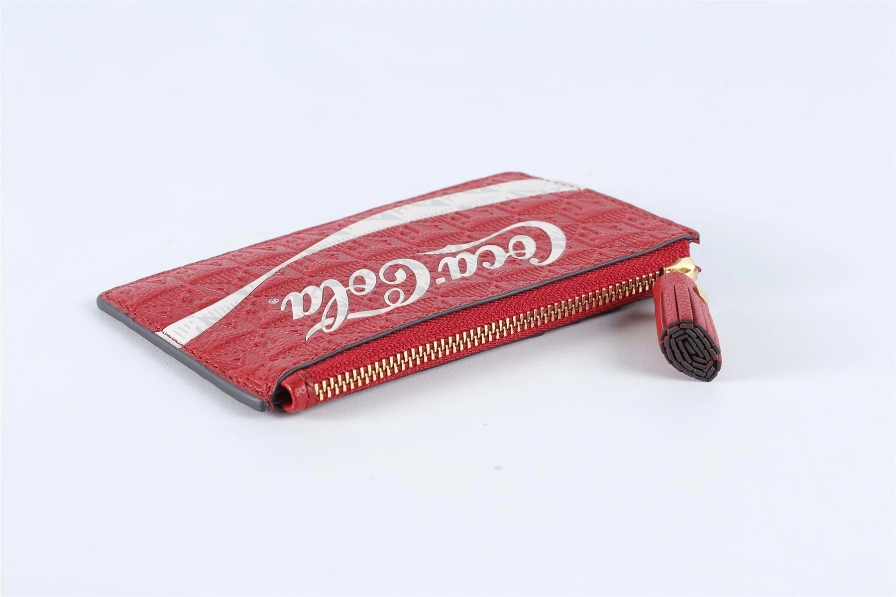 ANYA HINDMARCH RED COCA COLA LEATHER WALLET - Image 6