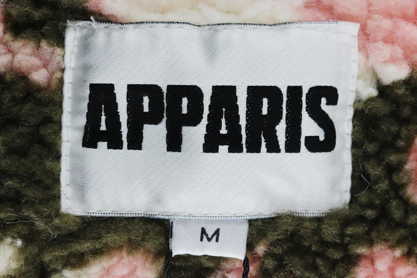 APPARIS CAMOUFLAGE PRINT FAUX SHEARLING JACKET MEDIUM - Image 5