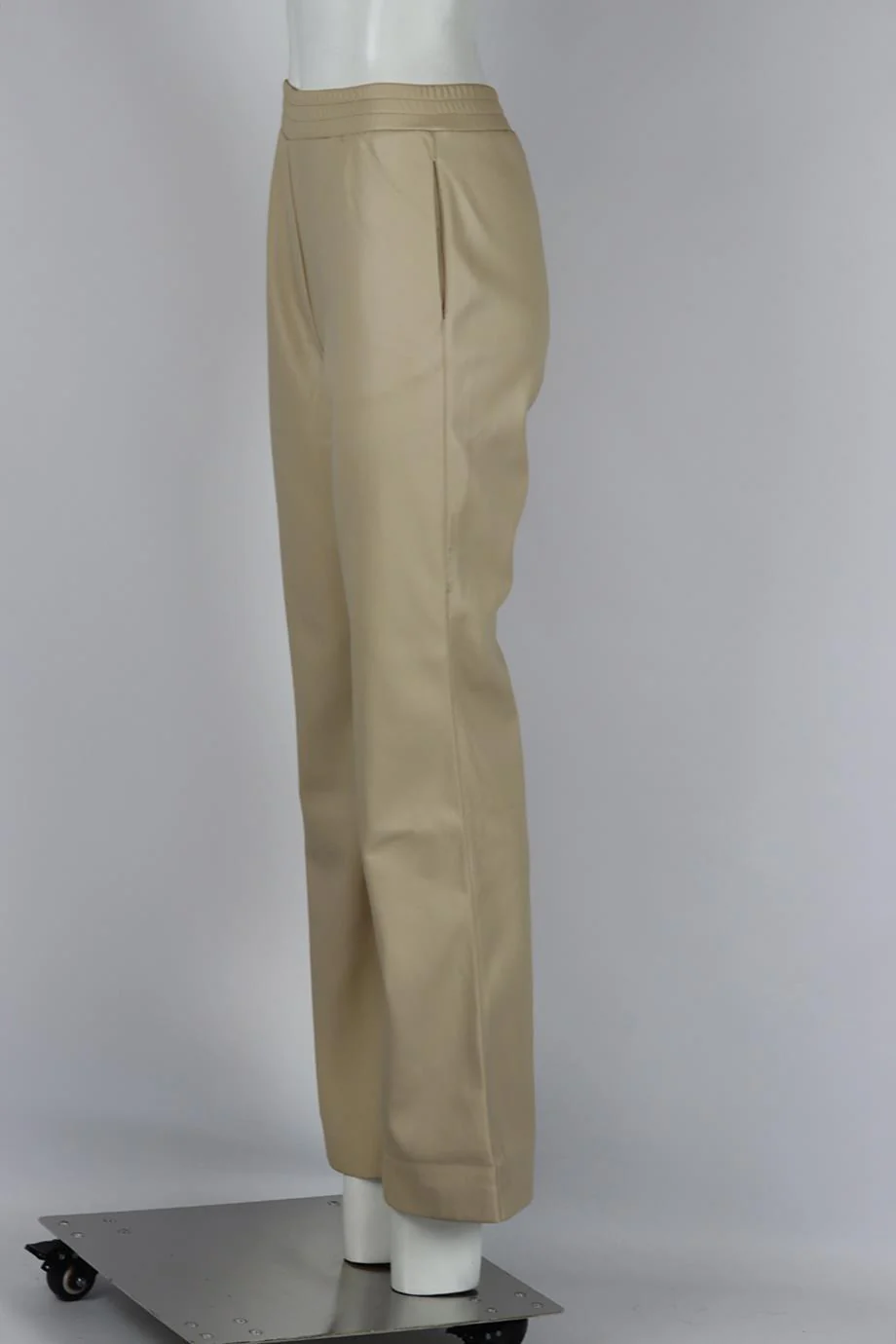 APPARIS FAUX LEATHER STRAIGHT LEG PANTS XSMALL - Image 3