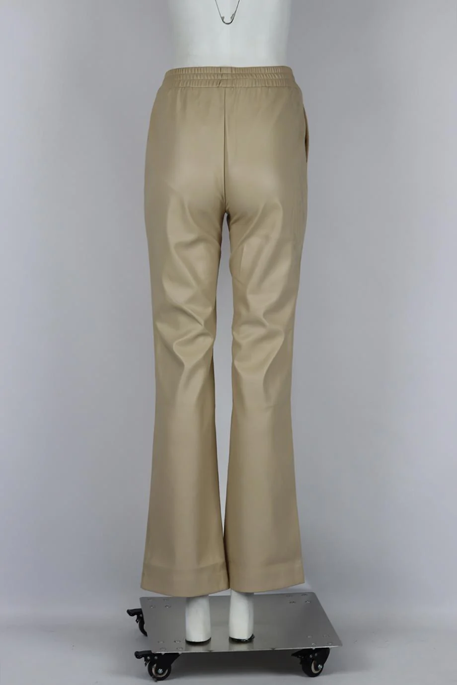 APPARIS FAUX LEATHER STRAIGHT LEG PANTS XSMALL - Image 4