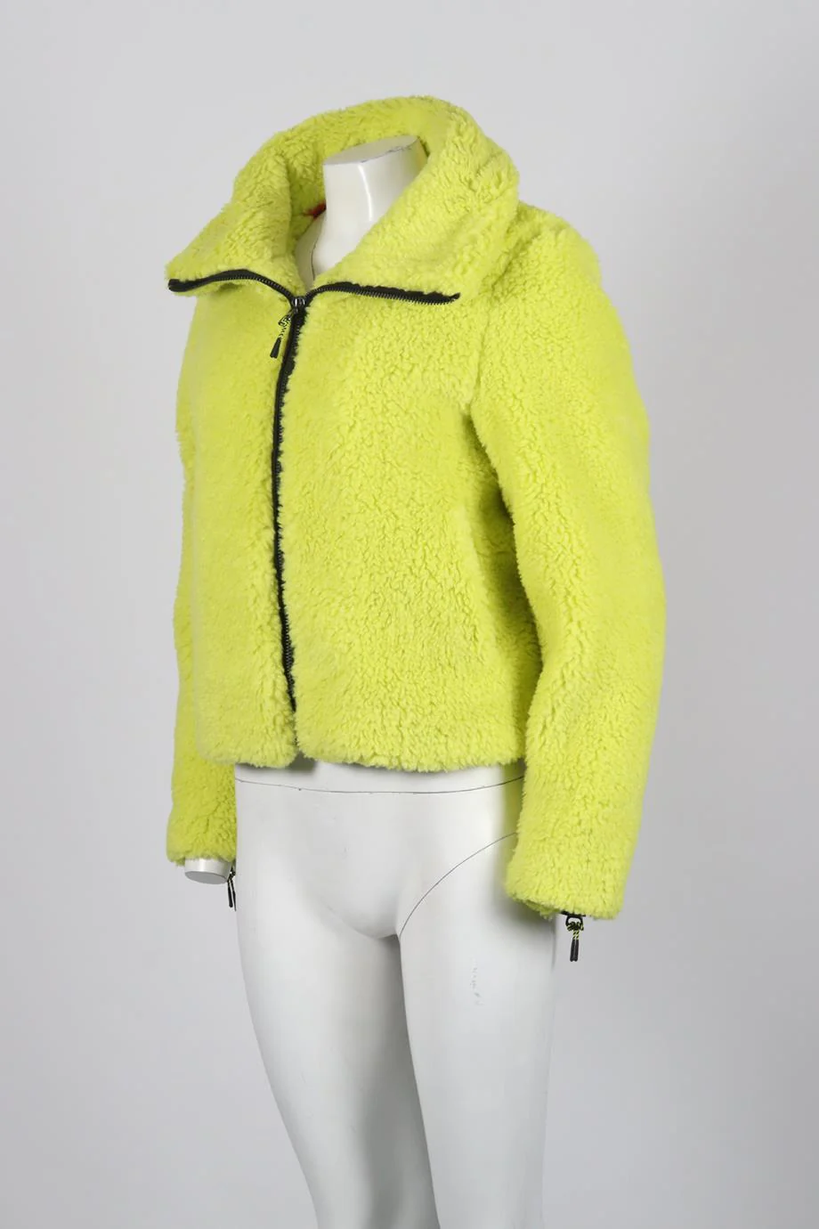 APPARIS FAUX SHEARLING AND SHELL JACKET XSMALL - Image 3