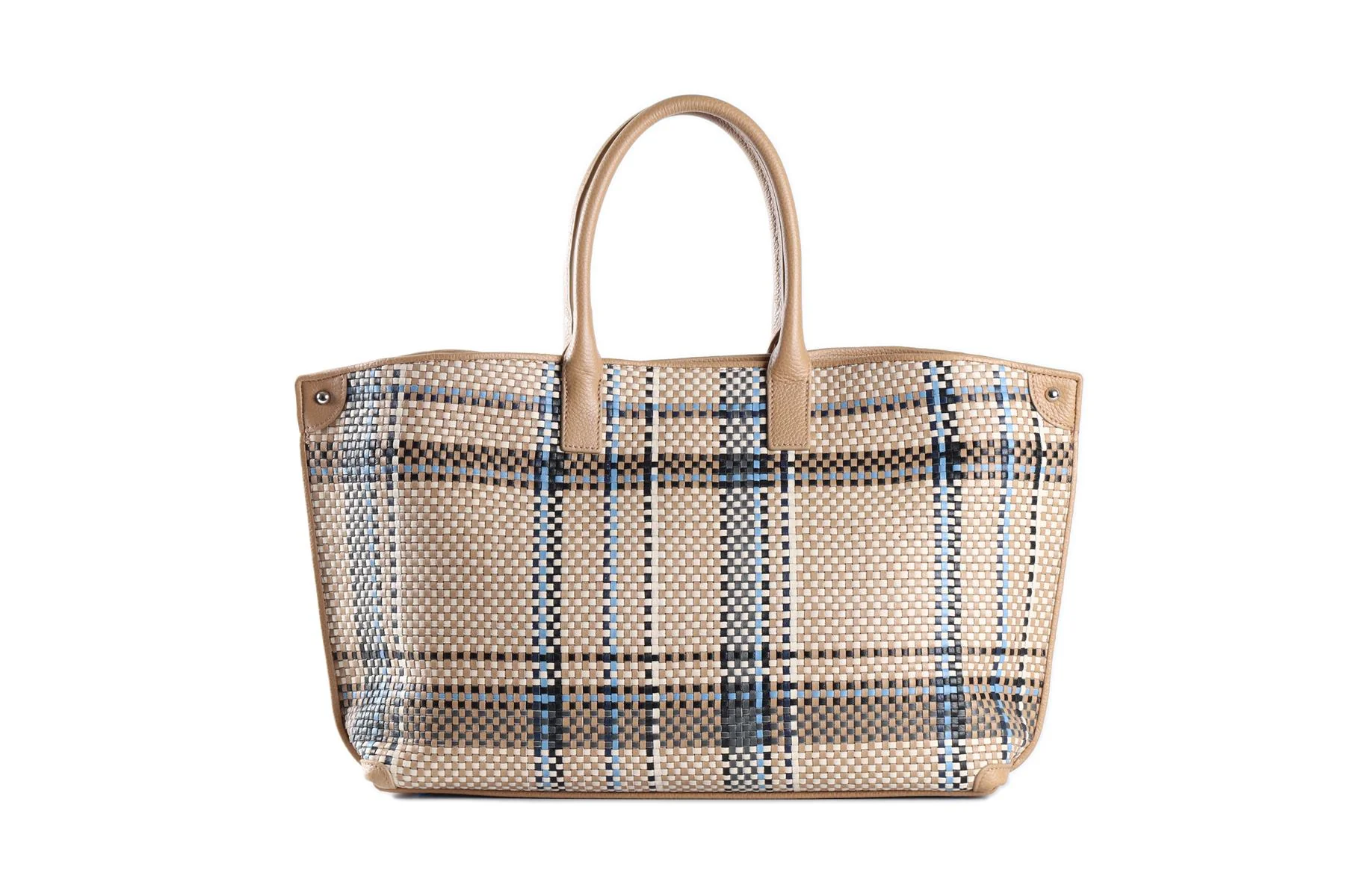 ARKIS BEIGE AI SMALL LEATHER TOTE BAG - Image 5