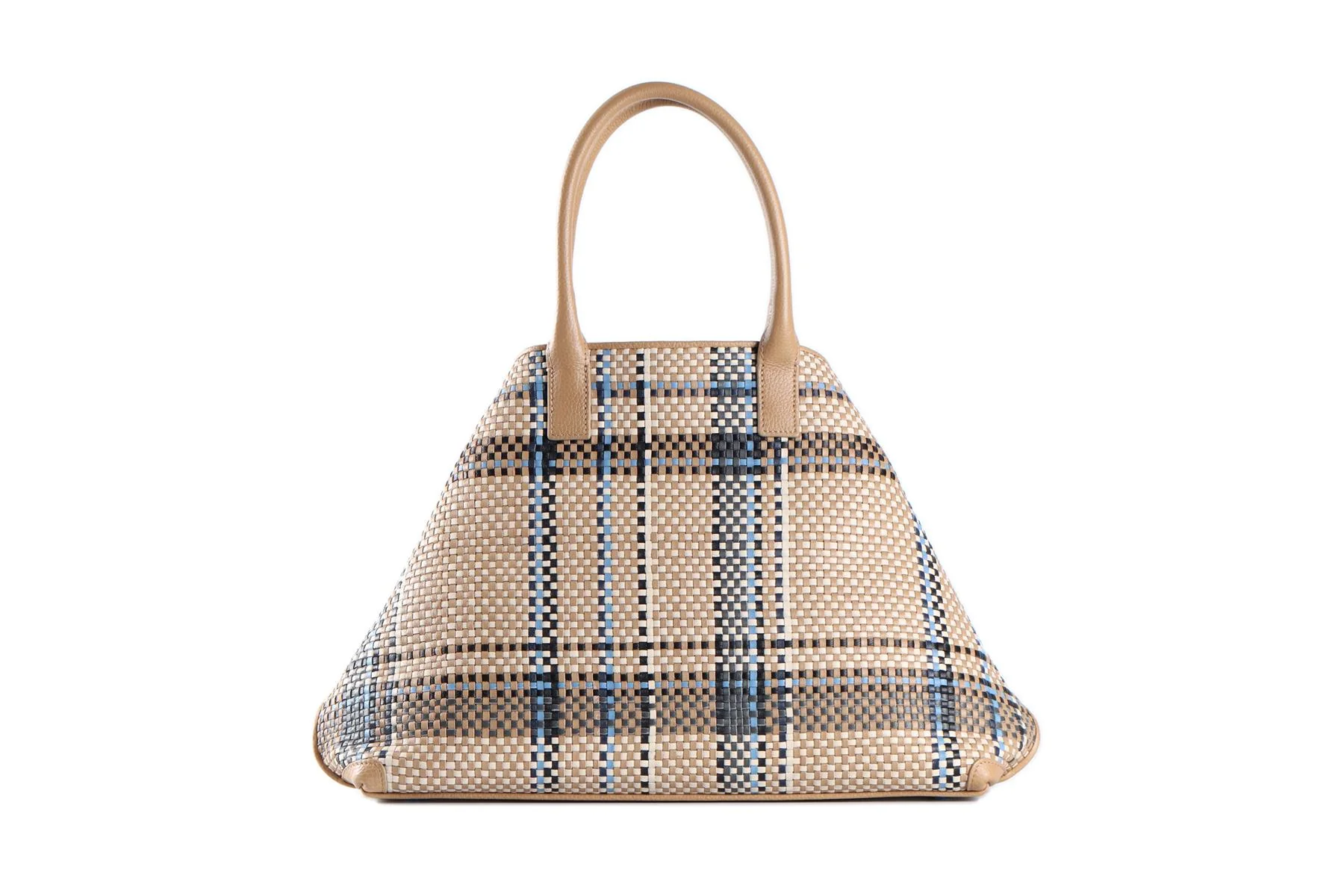 ARKIS BEIGE AI SMALL LEATHER TOTE BAG - Image 8
