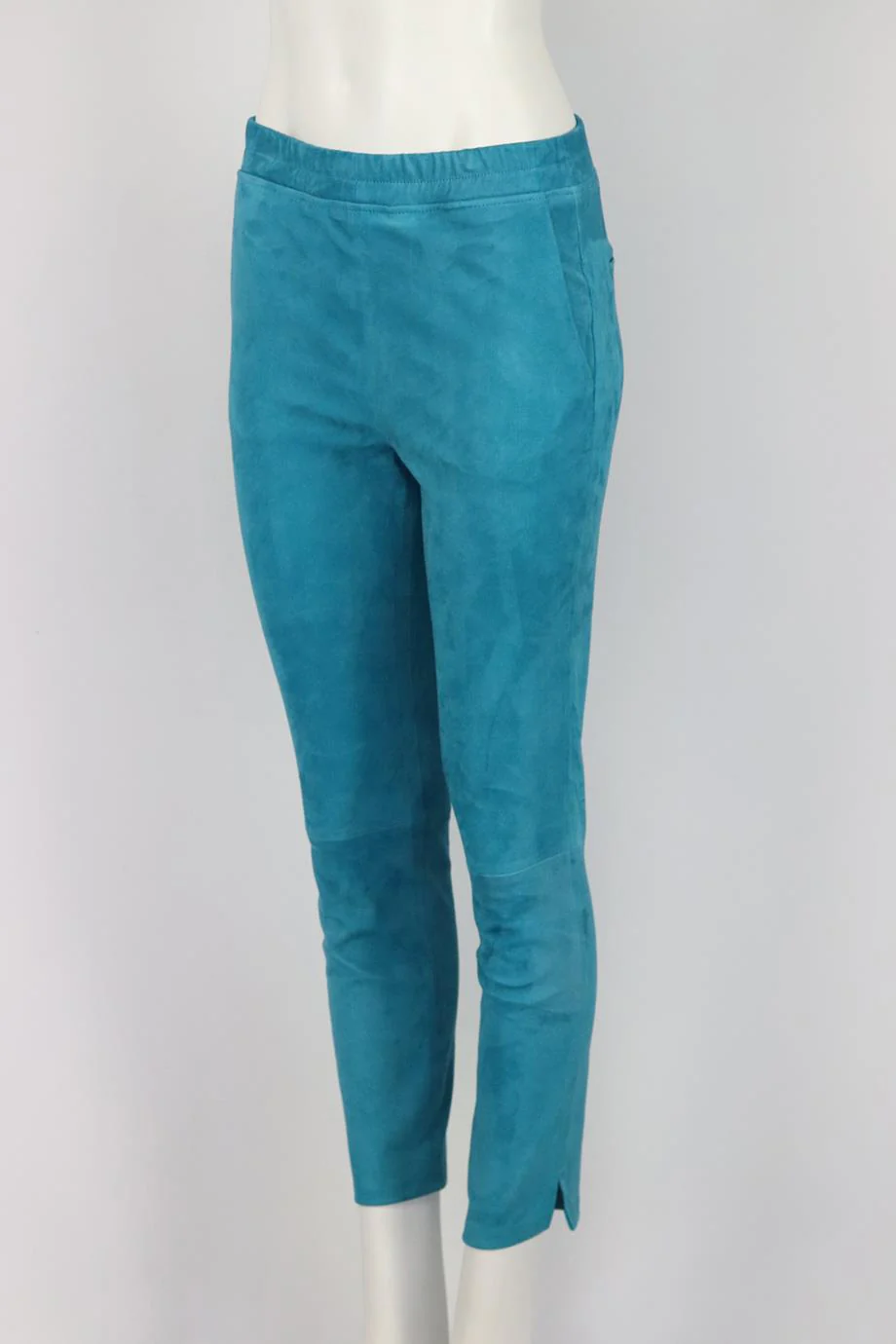 ARMA SUEDE SKINNY PANTS UK 10 - Image 3