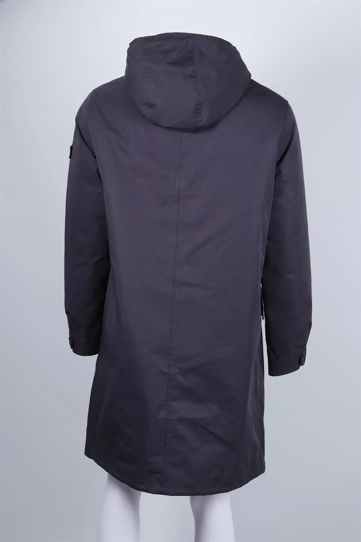 ARMY BY YVES SALOMON NAVY MEN'S COTTON COAT IT 48 UK/US CHEST 38 - Image 4
