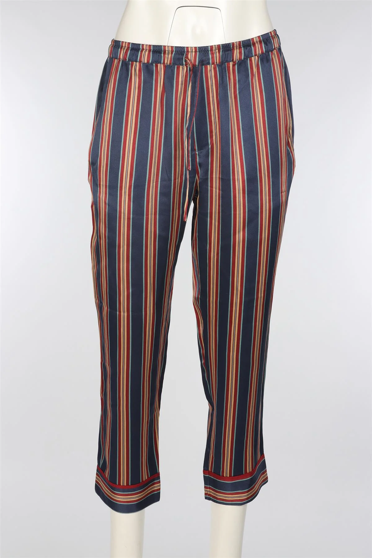 ASCENO MULTI SILK STRAIGHT LEG PANTS MEDIUM - Image 2