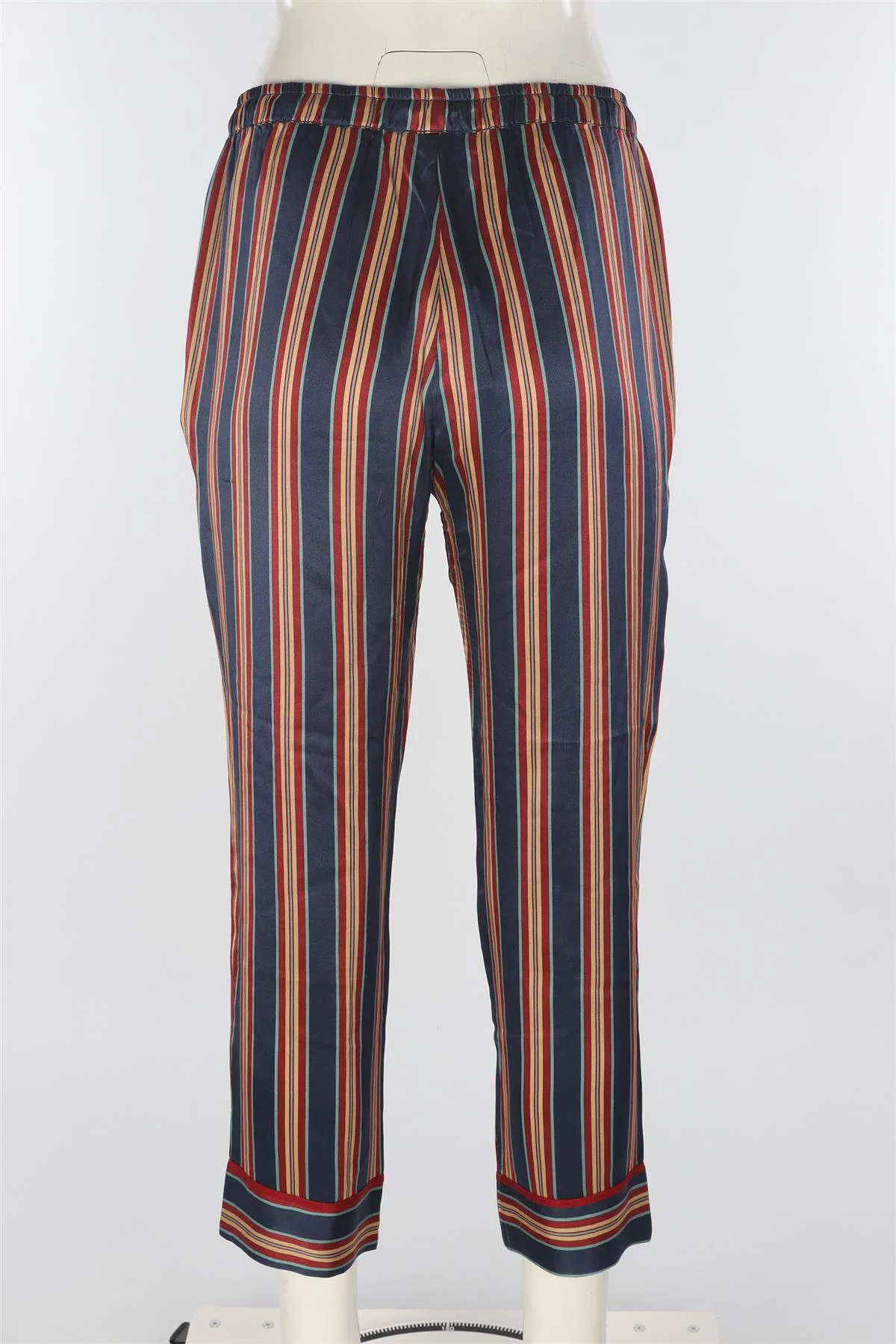ASCENO MULTI SILK STRAIGHT LEG PANTS MEDIUM - Image 4