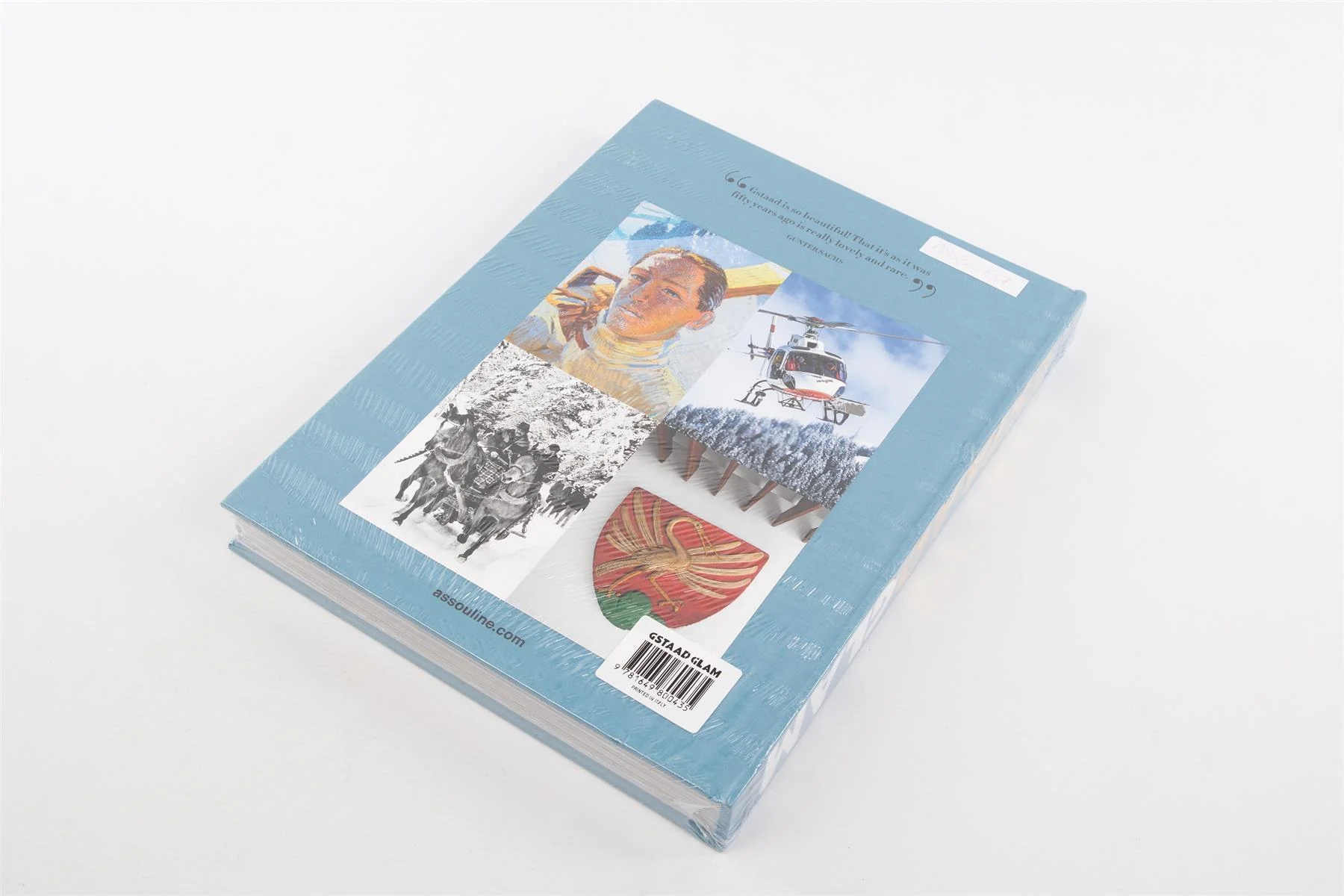 ASSOULINE BLUE GSTAAD HARDCOVER BOOK - Image 5