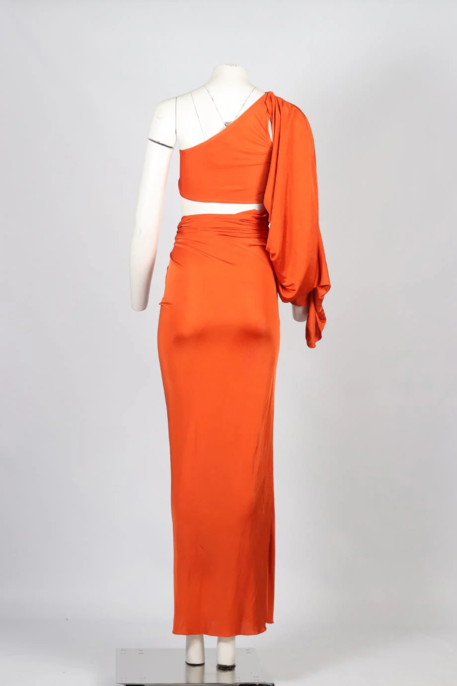 ATLEIN ONE SHOULDER JERSEY MAXI DRESS FR 36 UK 8 - Image 4