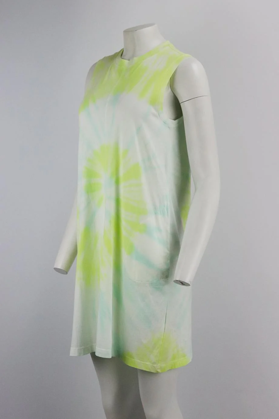 ATM ANTHONY THOMAS MELILLO TIE DYED COTTON JERSEY MINI DRESS SMALL - Image 3