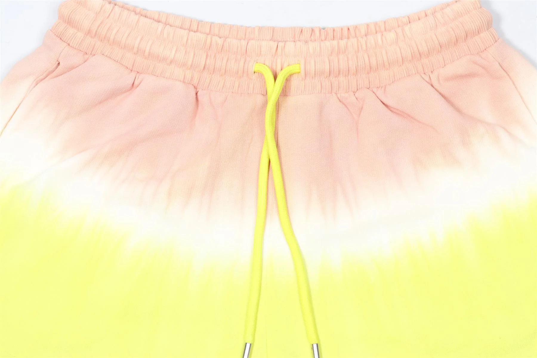 ATM COTTON YELLOW AND PINK TIE DYE SHORTS SMALL - Image 3