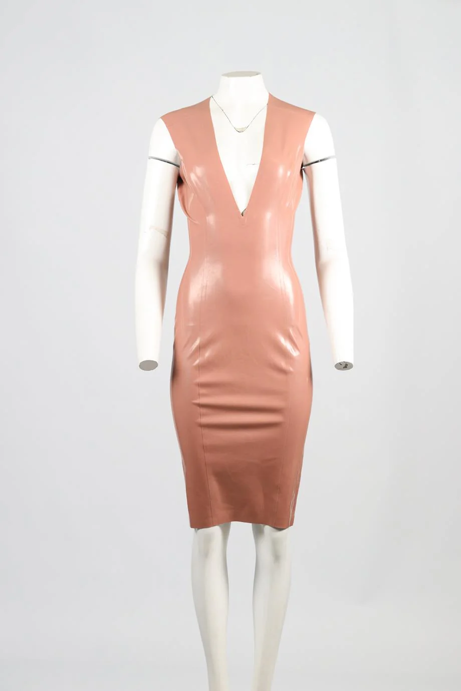 ATSUKO KUDO VINYL MIDI DRESS MEDIUM - Image 2