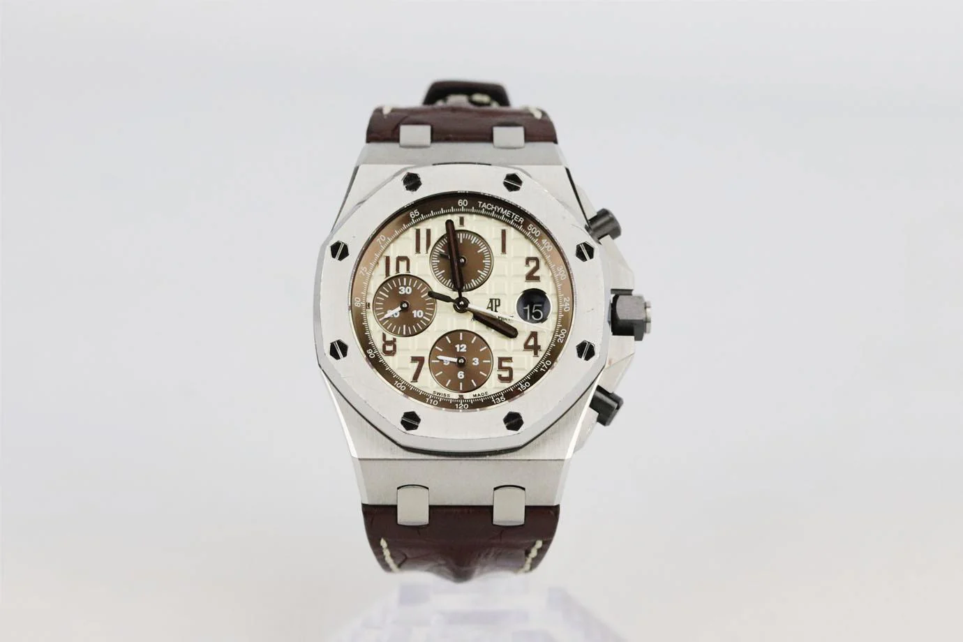 AUDEMAR PIGUET ROYAL OFFSHORE CHRONOGRAPH 42MM SAFARI STEEL WRIST WATCH - Image 2