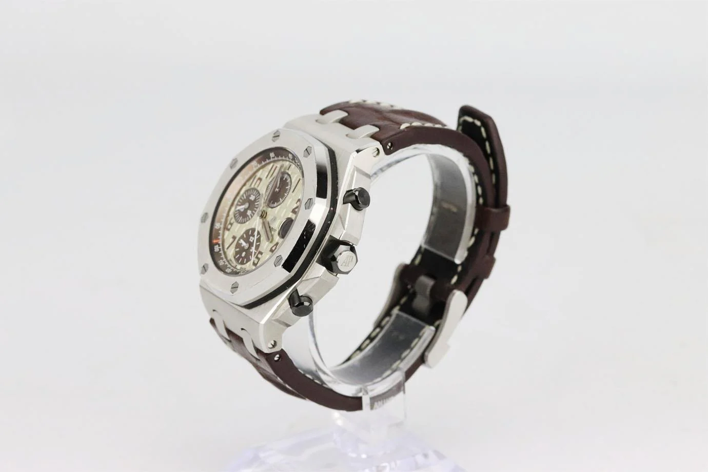 AUDEMAR PIGUET ROYAL OFFSHORE CHRONOGRAPH 42MM SAFARI STEEL WRIST WATCH - Image 3