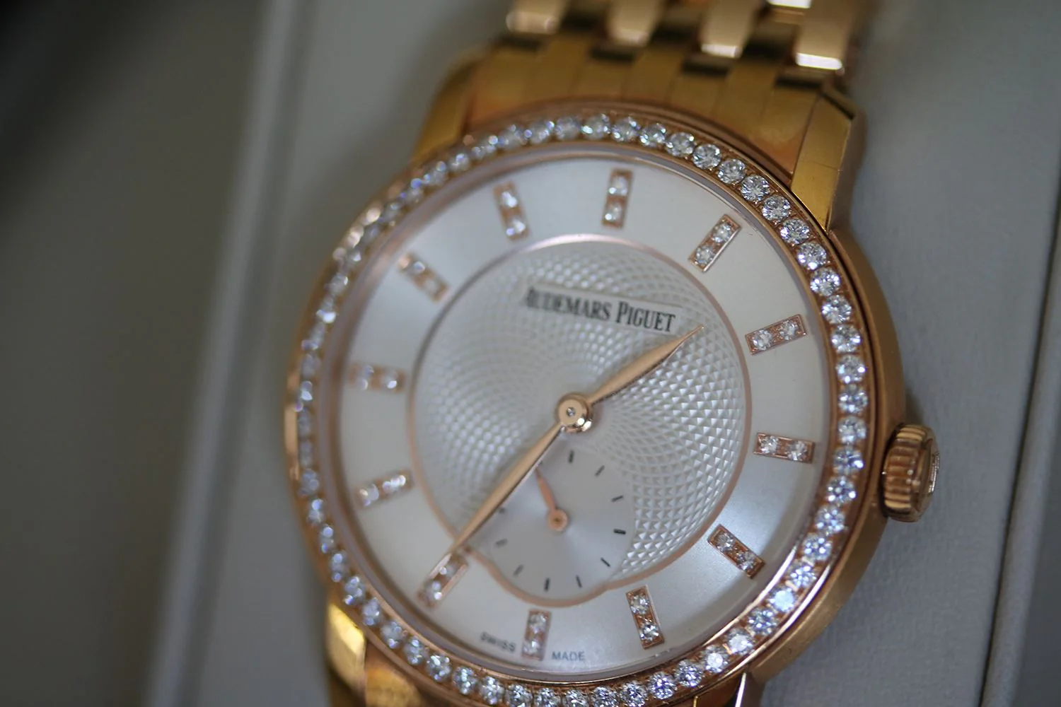 AUDEMARS PIGUET JULES AUDEMARS SMALL SECONDS 18KT ROSE GOLD WATCH - Image 10