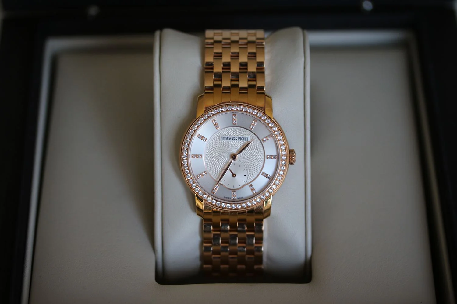 AUDEMARS PIGUET JULES AUDEMARS SMALL SECONDS 18KT ROSE GOLD WATCH - Image 3