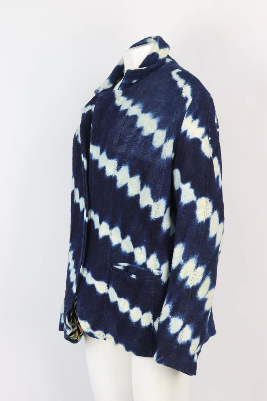AVDW ANTWERP TIE DYED COTTON CANVAS BLAZER SMALL - Image 3