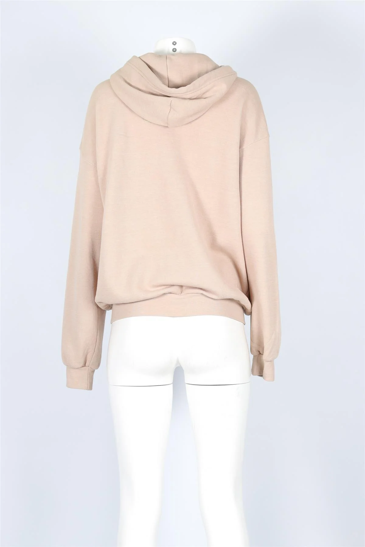 AVIATOR NATION BEIGE COTTON HOODIE SMALL - Image 4
