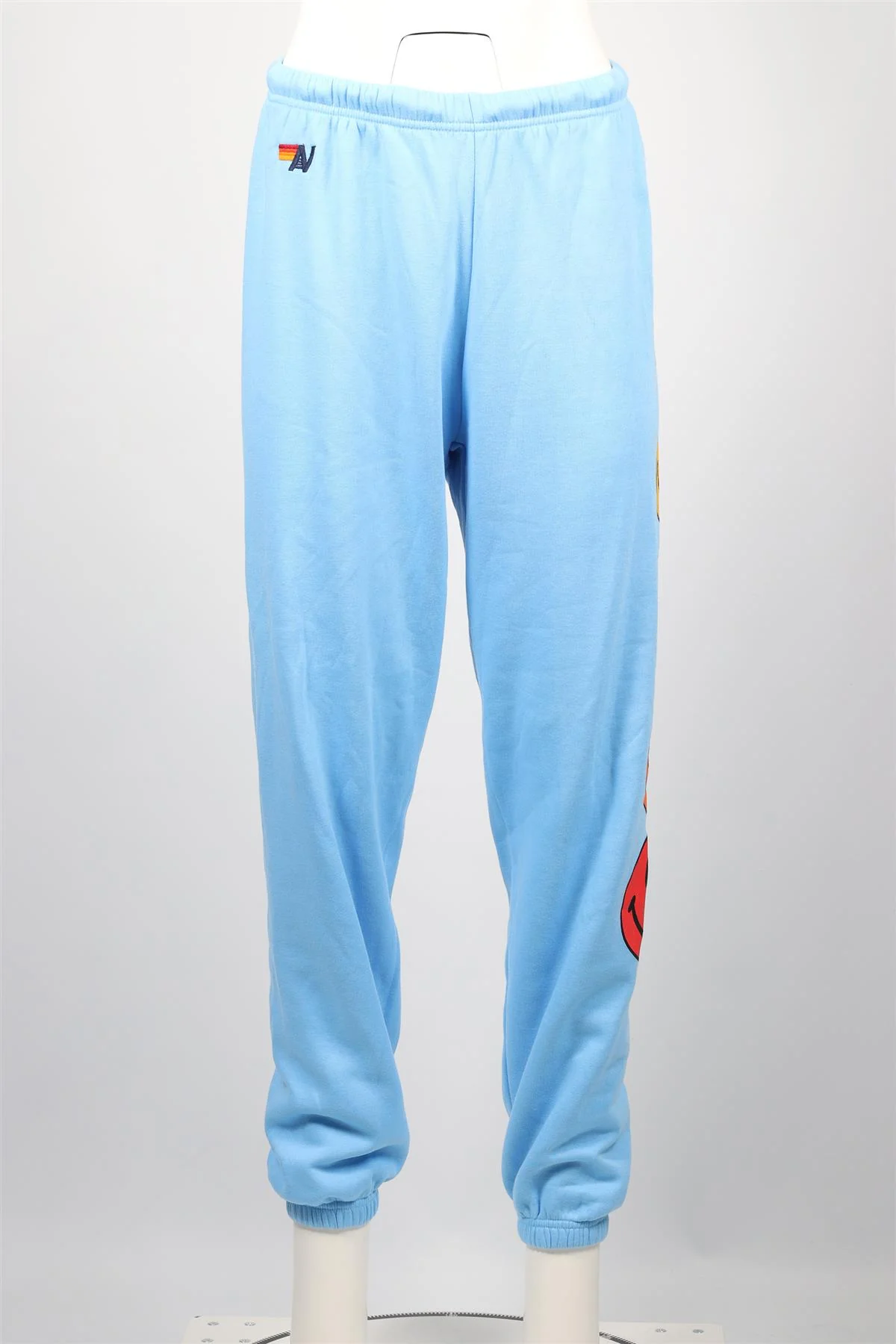 AVIATOR NATION BLUE COTTON BLEND TRACK PANTS MEDIUM - Image 2