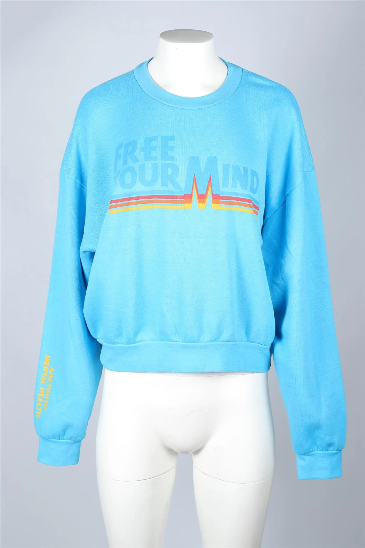 AVIATOR NATION BLUE COTTON SWEATSHIRT XSMALL - Image 2