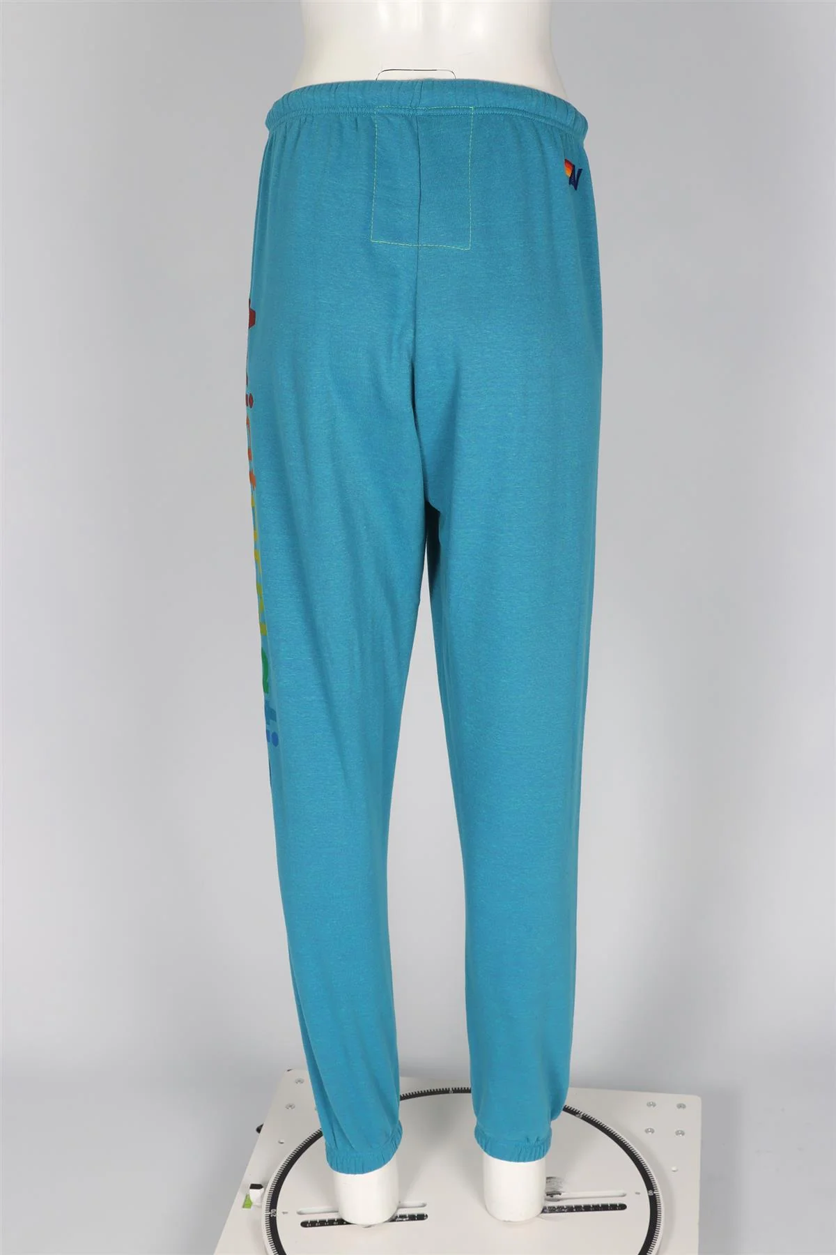 AVIATOR NATION BLUE COTTON TRACK PANTS MEDIUM - Image 4