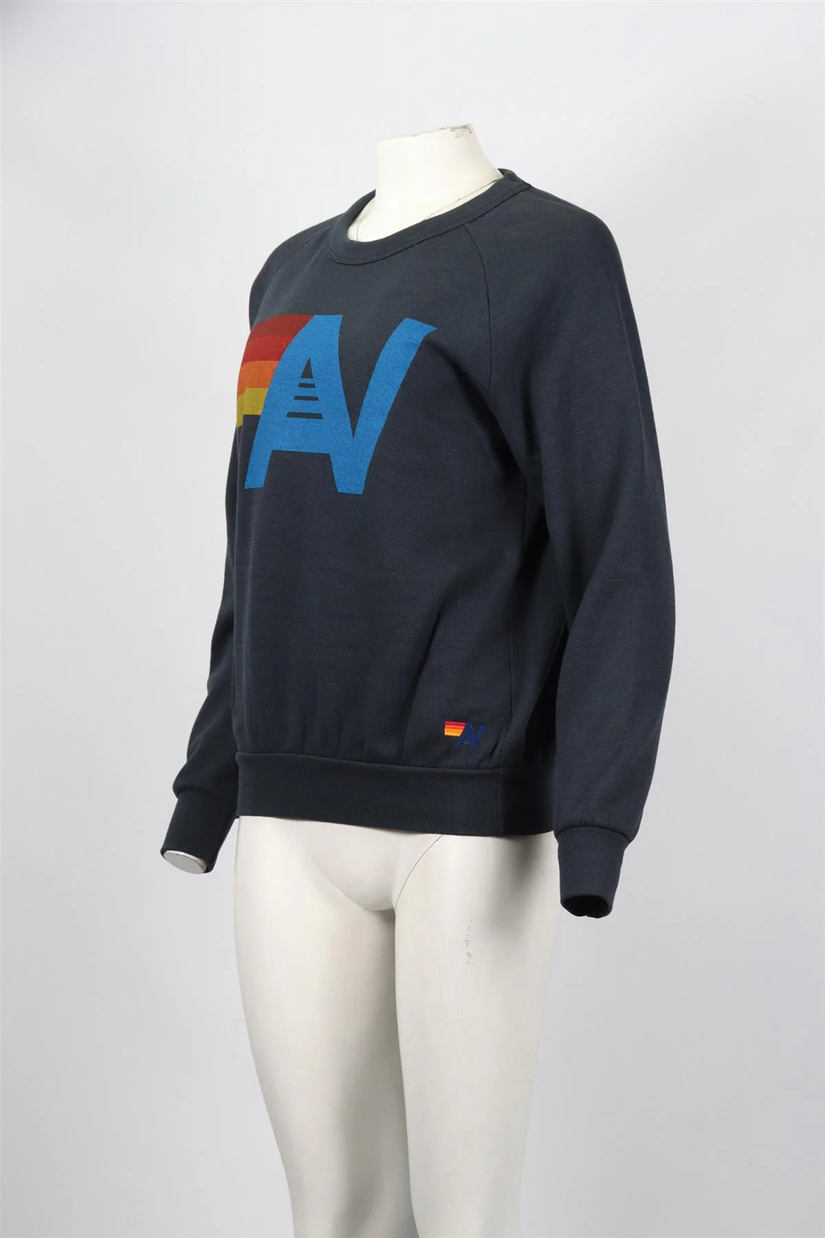 AVIATOR NATION COTTON BLEND SWEATSHIRT SMALL - Image 3
