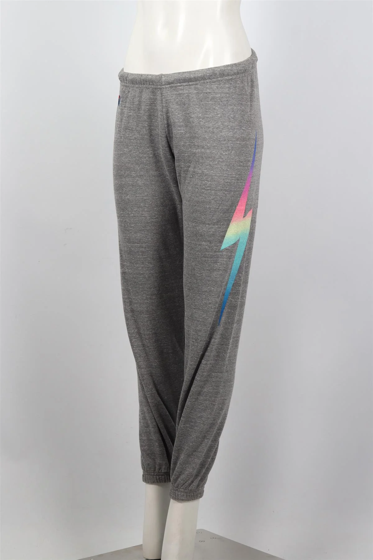 AVIATOR NATION COTTON BLEND TRACK PANTS SMALL - Image 3