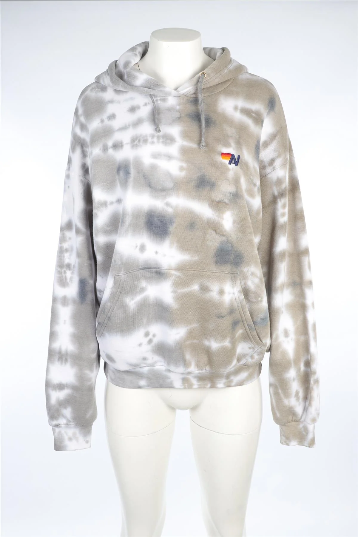 AVIATOR NATION GREEN COTTON HOODIE SMALL - Image 2