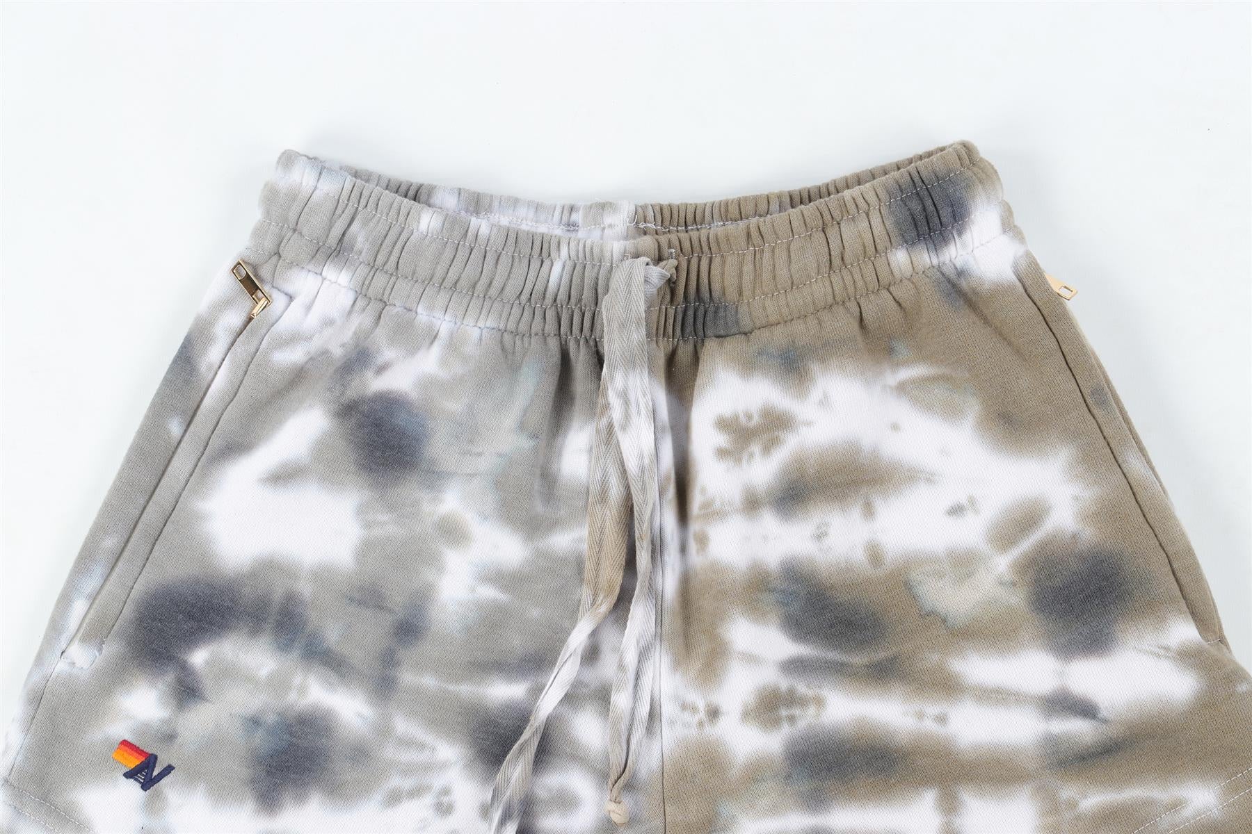 AVIATOR NATION GREEN COTTON SHORTS LARGE - Image 3