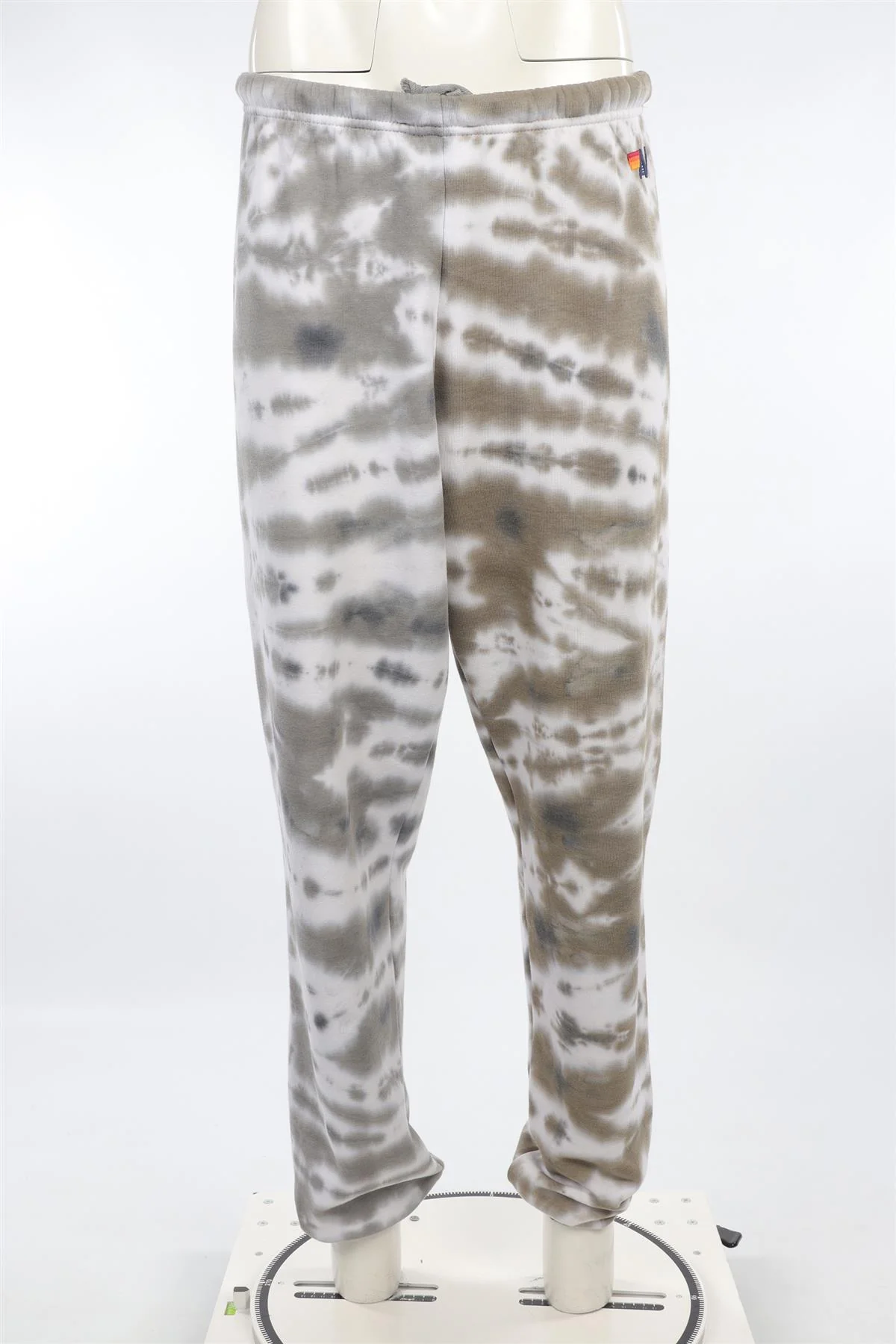 AVIATOR NATION GREEN COTTON TRACK PANTS MEDIUM - Image 2
